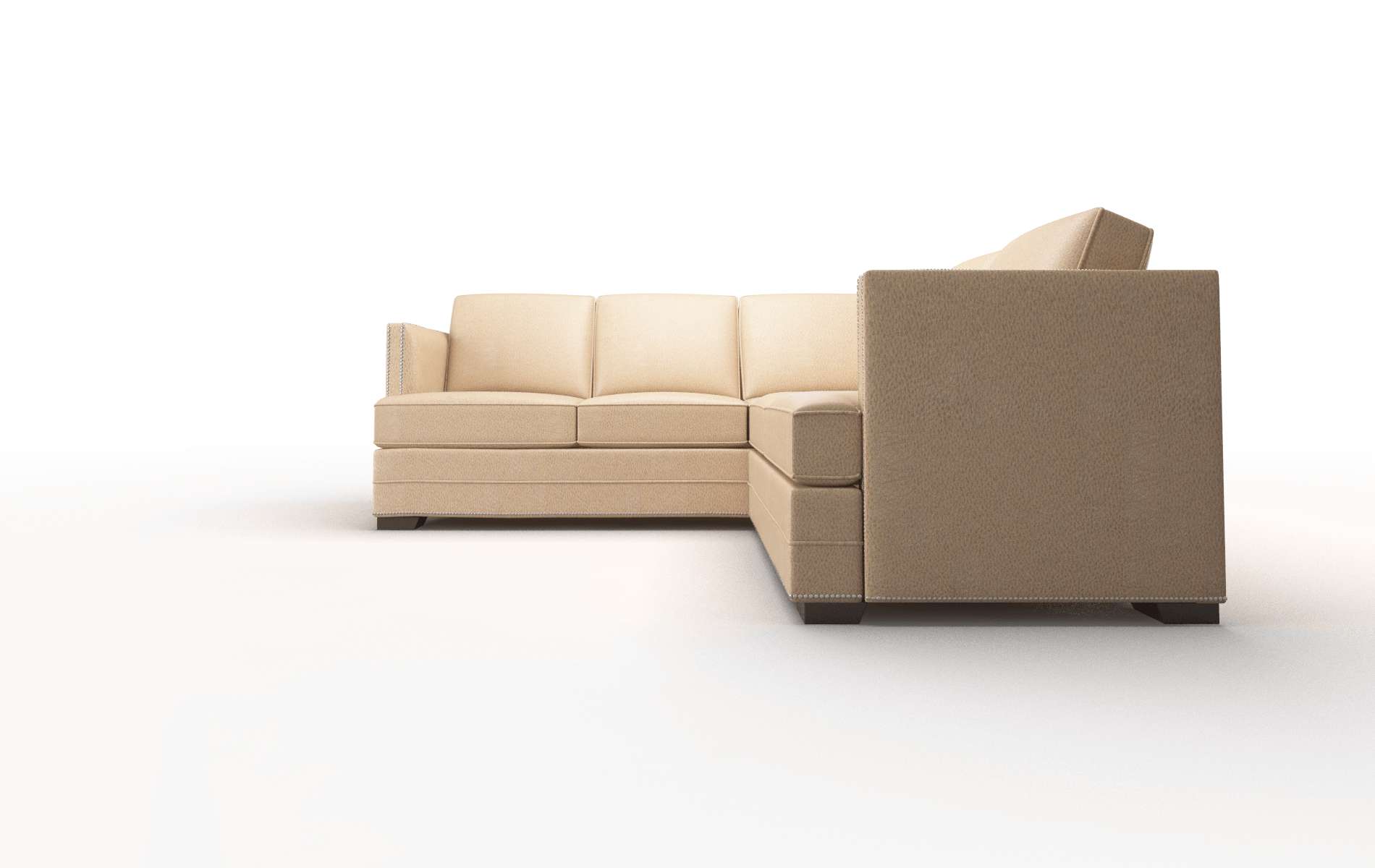 Riga Ford Dune Sectional espresso legs 5