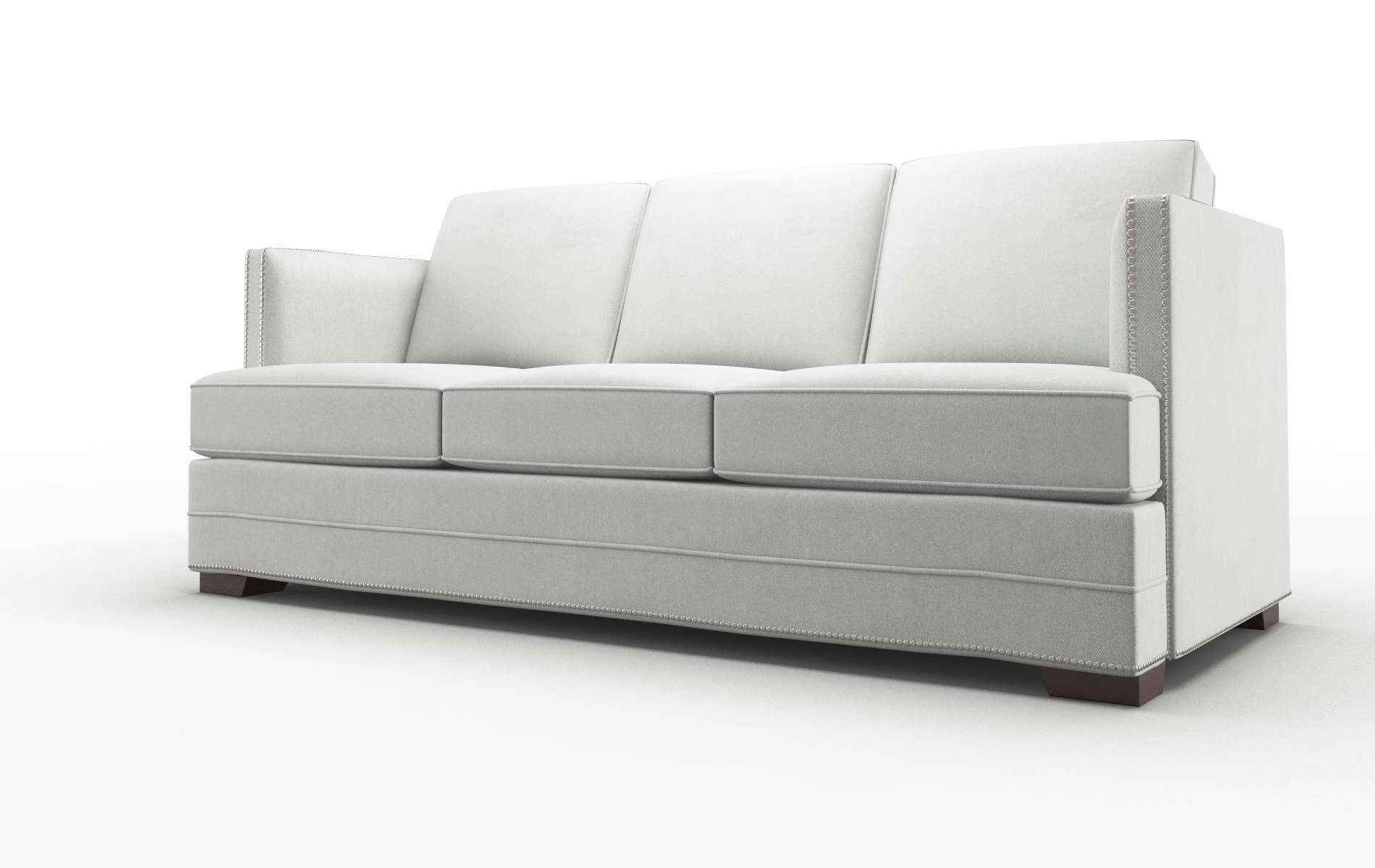 Riga Geo Sterling Sofa espresso legs 4