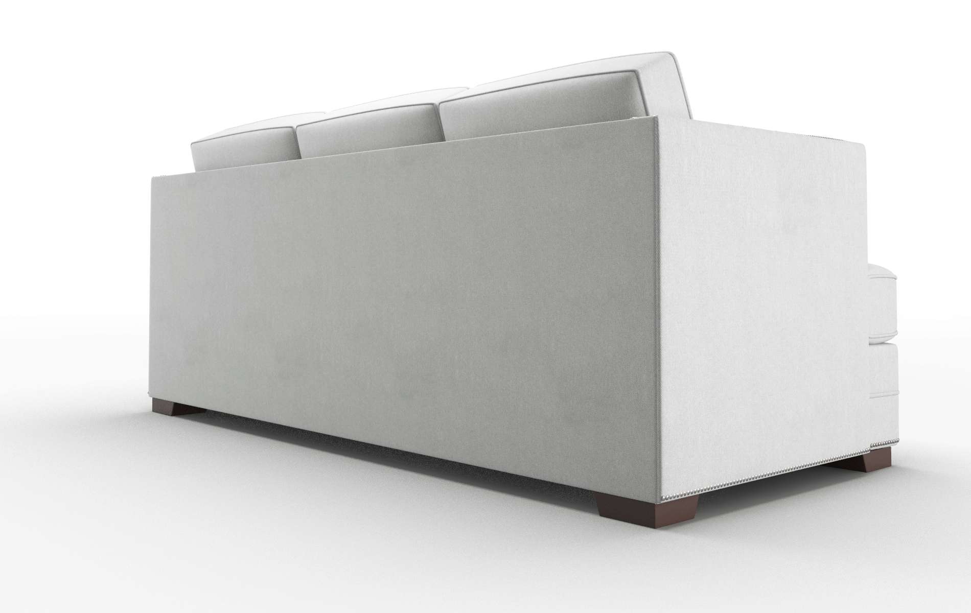 Riga Geo Sterling Sofa espresso legs 5