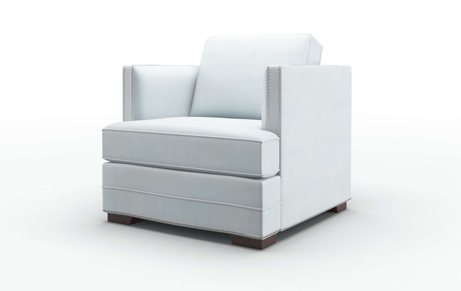 Riga Hathaway Aqua Chair espresso legs 4