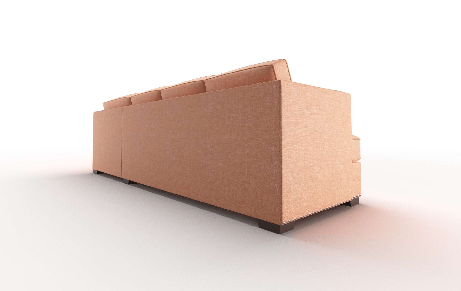Riga Hepburn Appricot Panel espresso legs 5