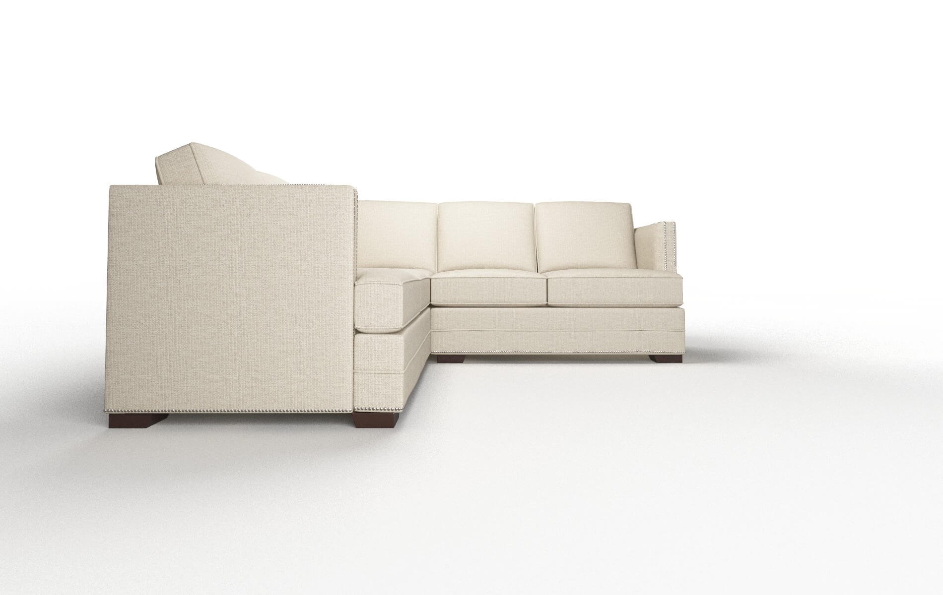Riga Insight Barley Sectional espresso legs 2