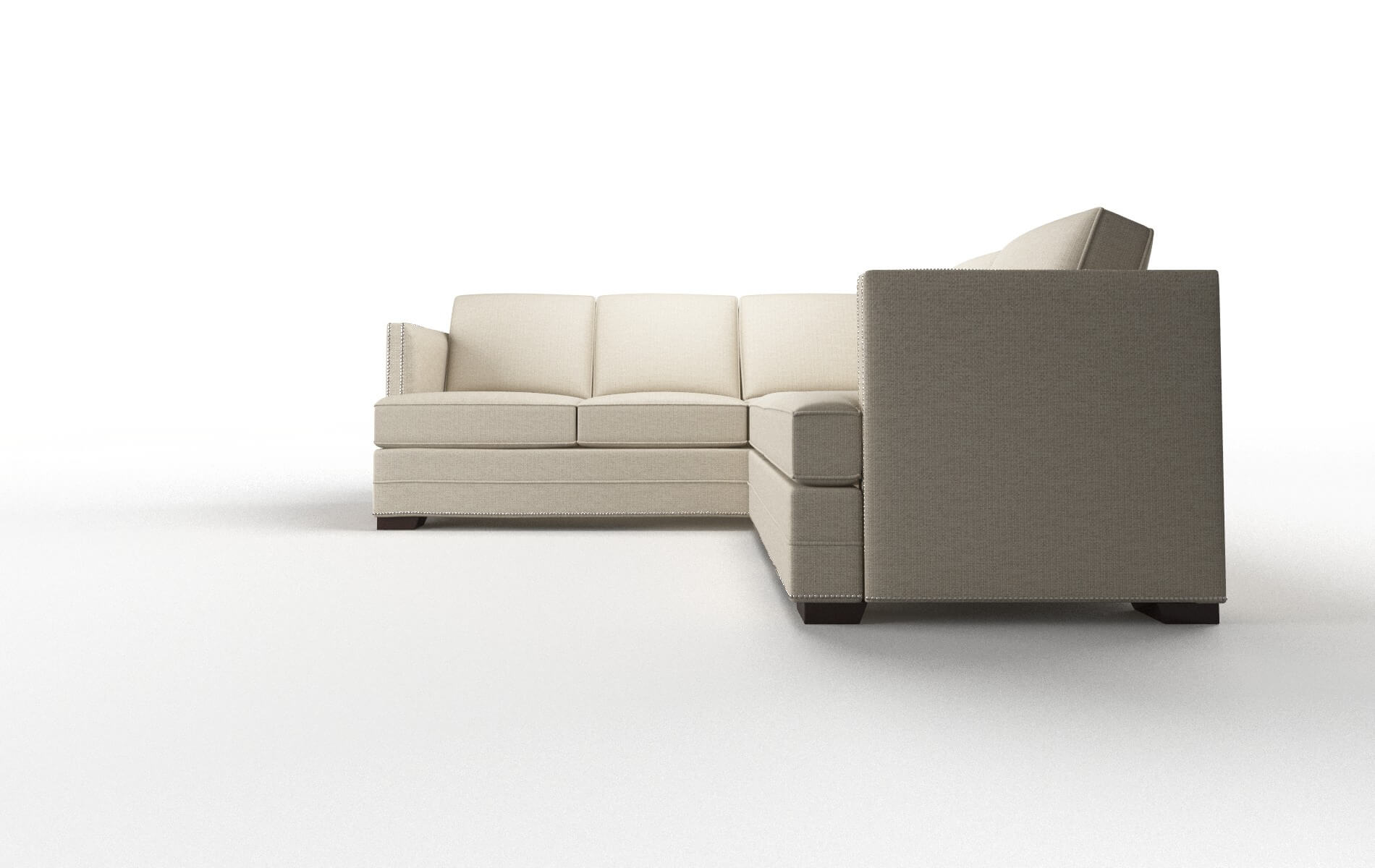 Riga Insight Barley Sectional espresso legs 5