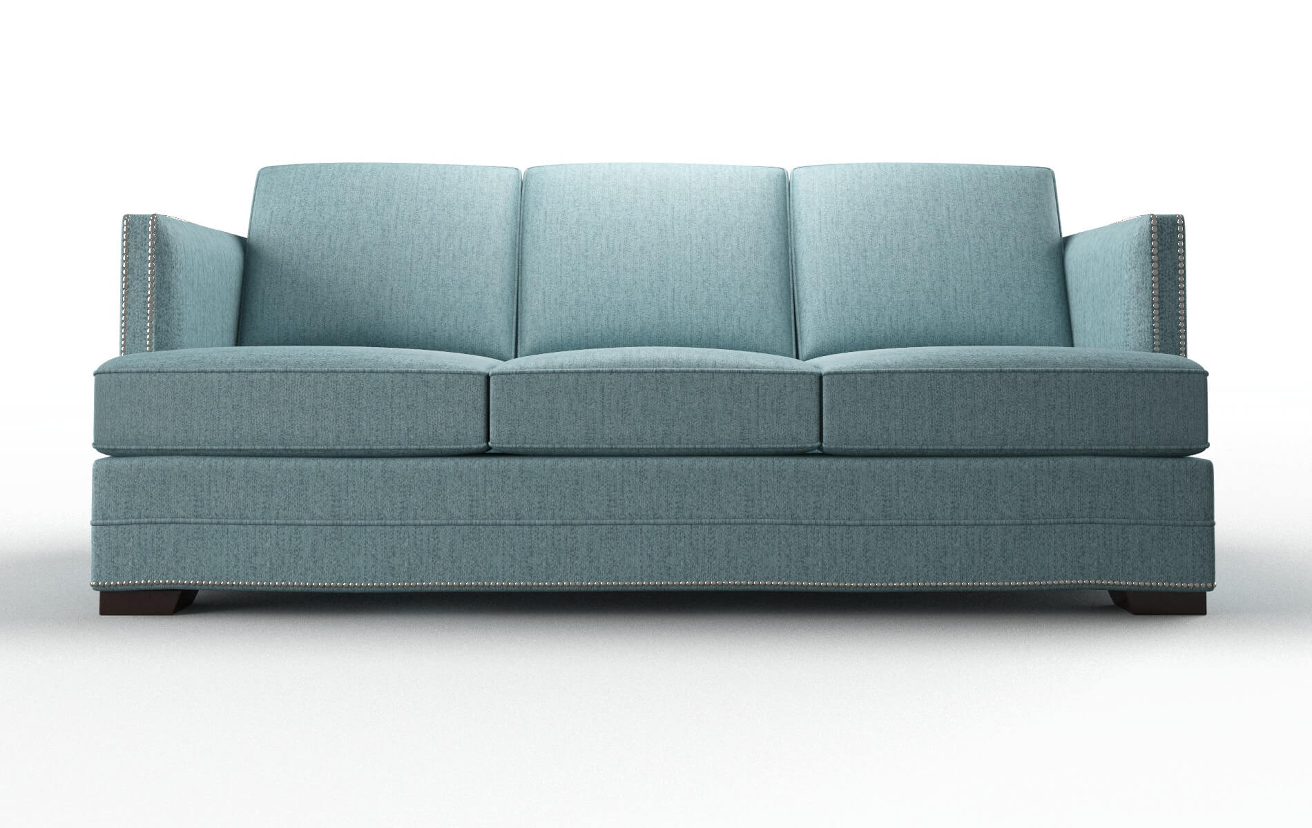 Riga Insight peacock Sofa Espresso Legs  1