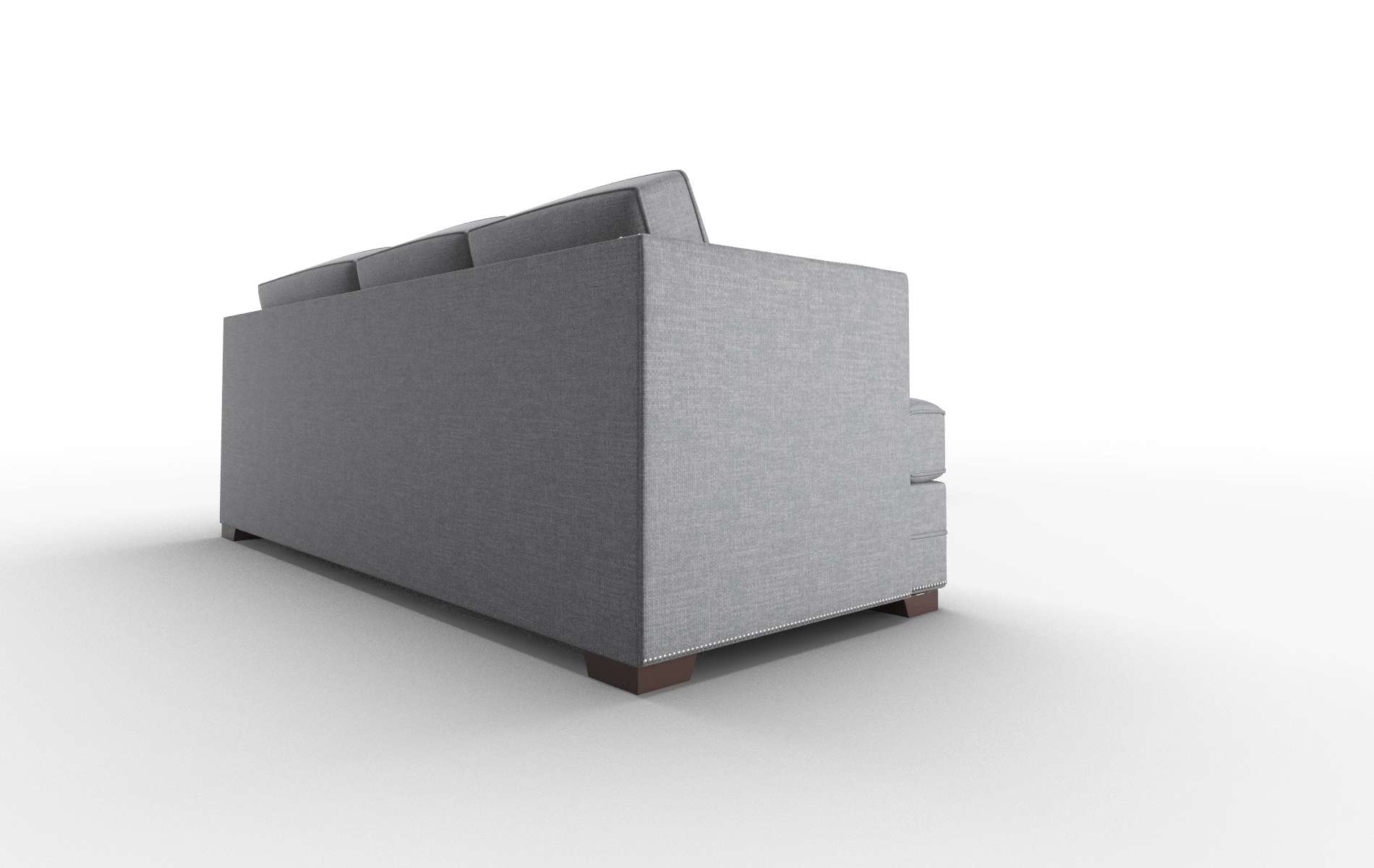 Riga Keylargo Graphite Sectional espresso legs 3