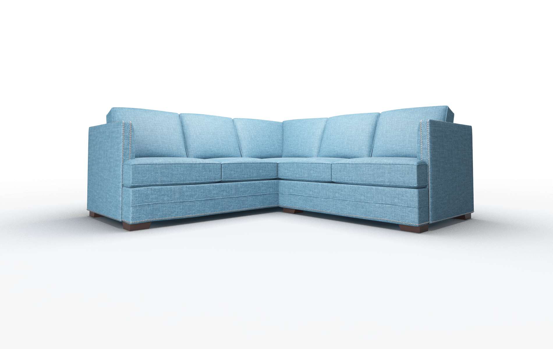 Riga Keylargo Ocean Sectional espresso legs 1