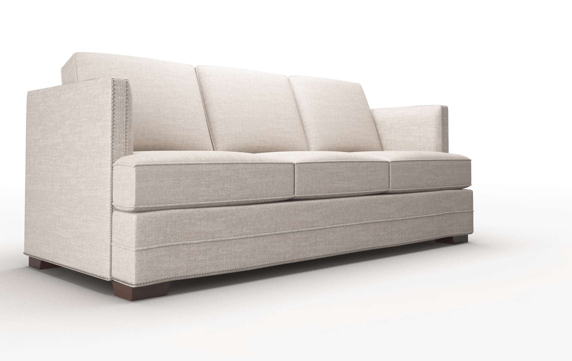 Riga Keylargo Pumice Sofa espresso legs 2
