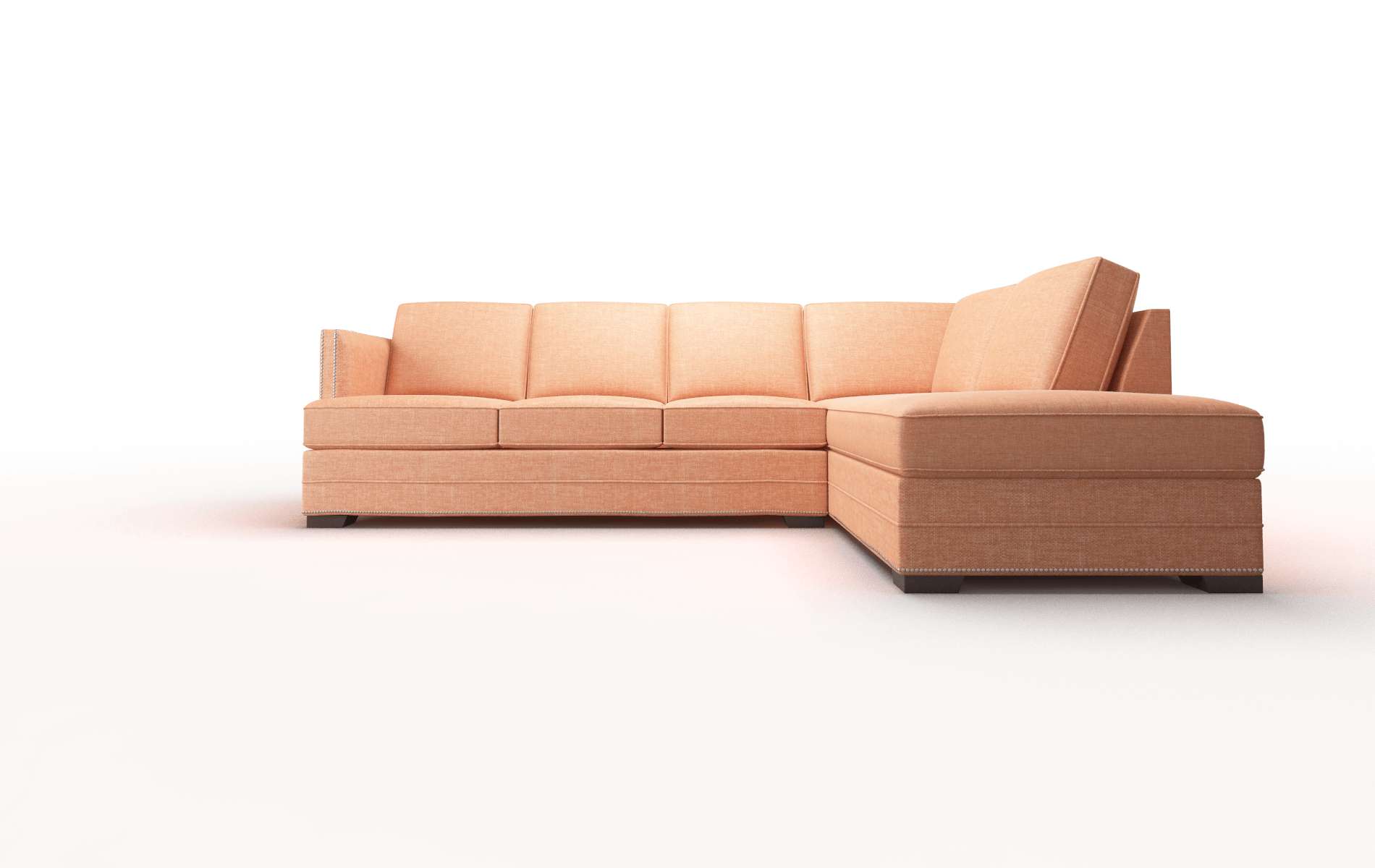 Riga Keylargo terracotta Panel Espresso Legs  1