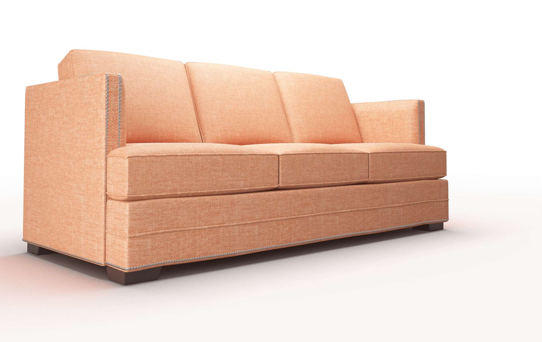 Riga Keylargo Terracotta Sofa espresso legs 2