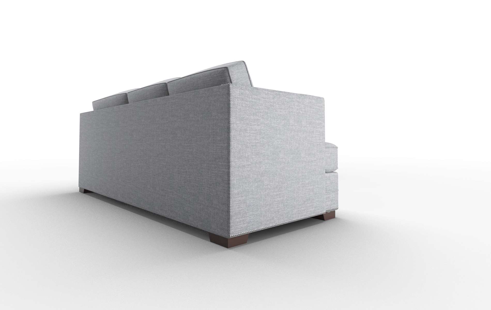 Riga Lana Ash Sectional espresso legs 3