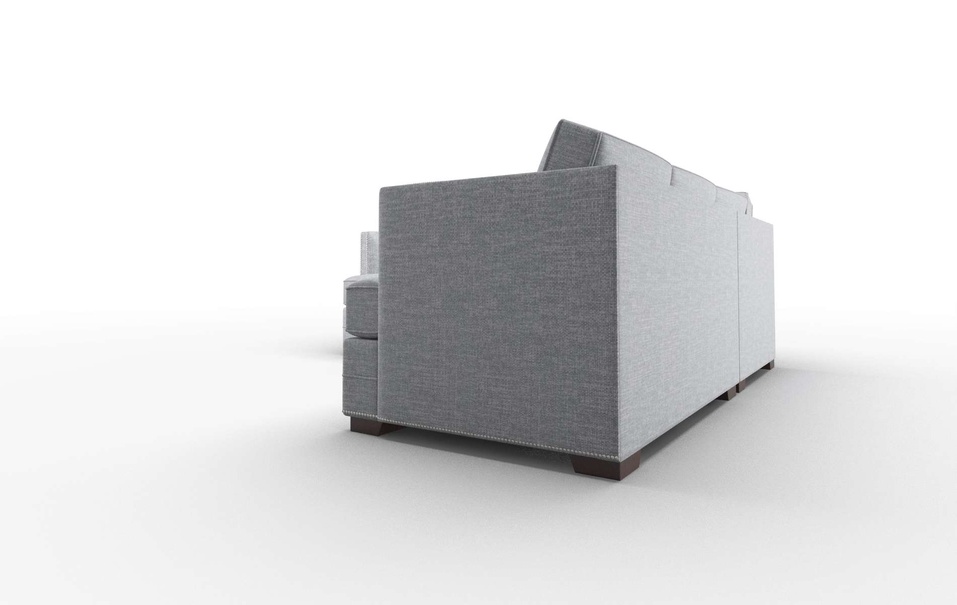 Riga Lana Ash Sectional espresso legs 4