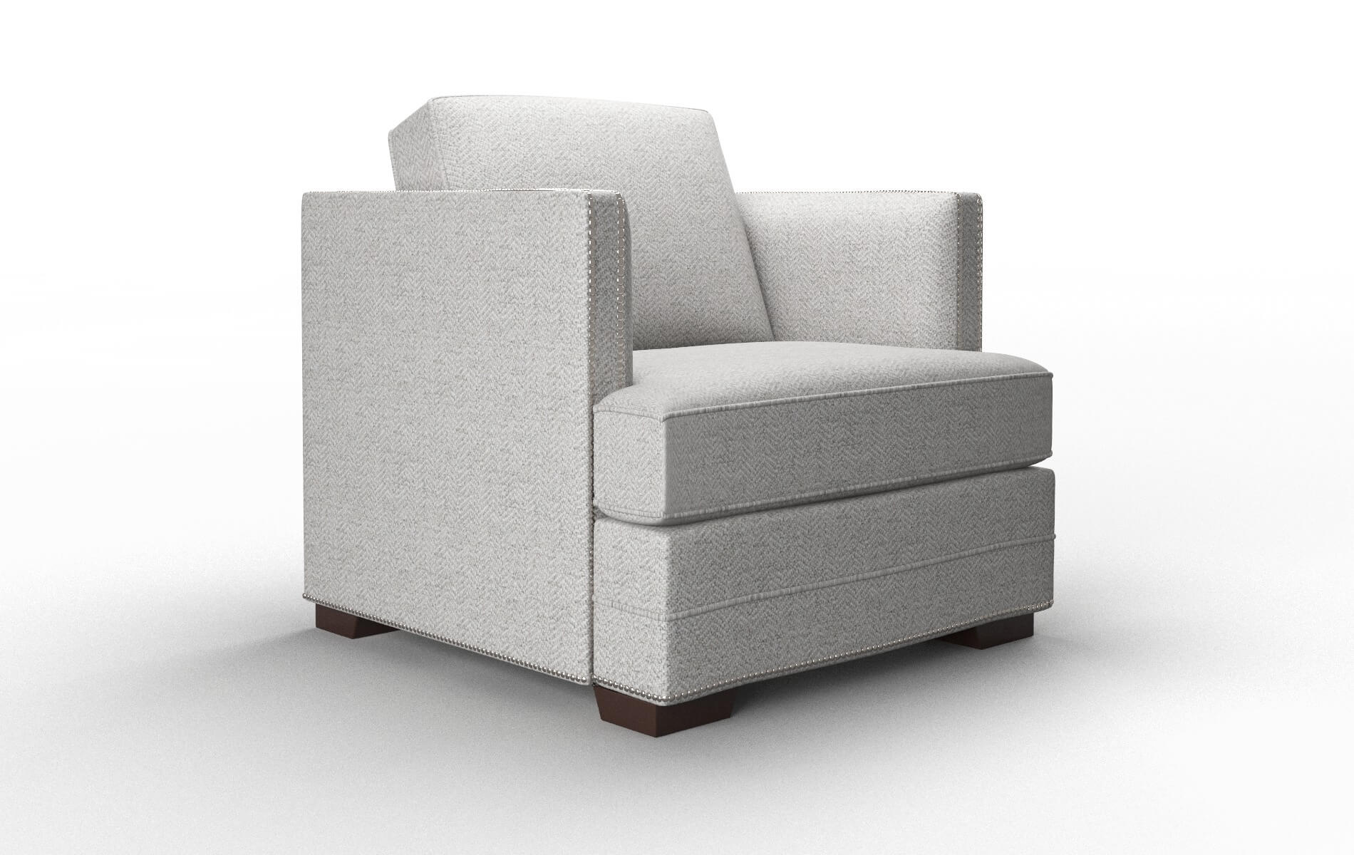 Riga Malibu Dove Chair espresso legs 2