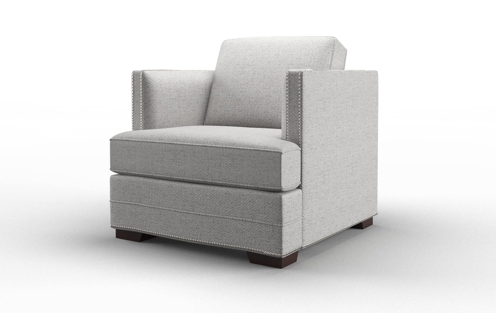 Riga Malibu Dove Chair espresso legs 4