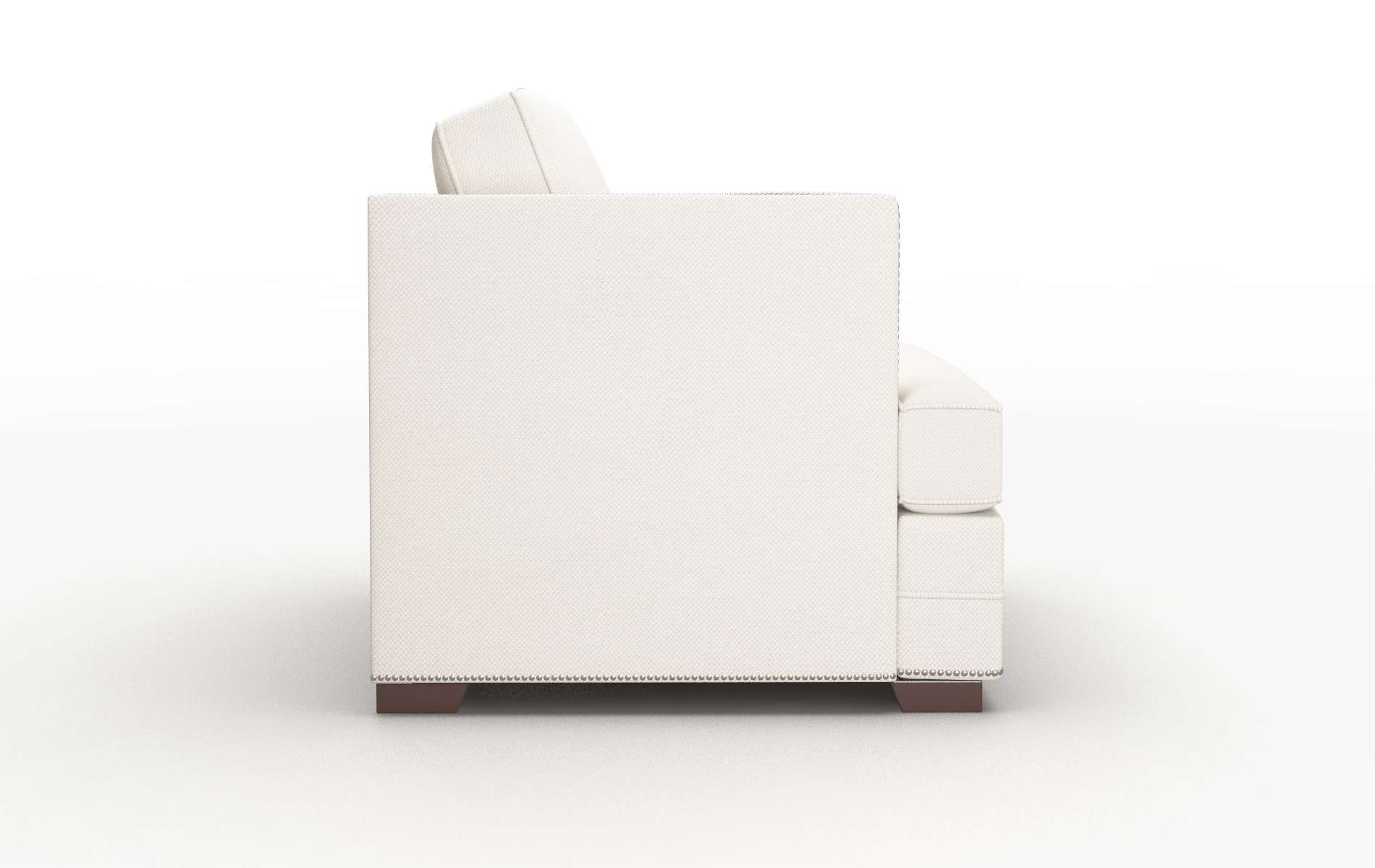 Riga Malibu Linen Chair espresso legs 3