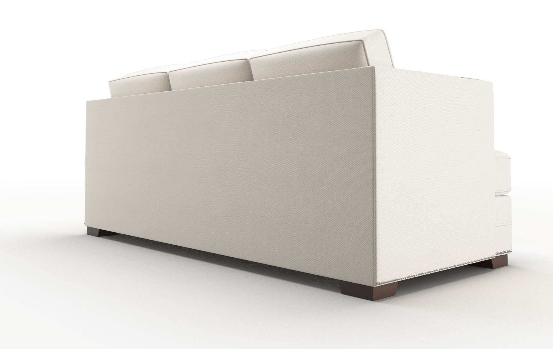 Riga Malibu Linen Sofa espresso legs 5