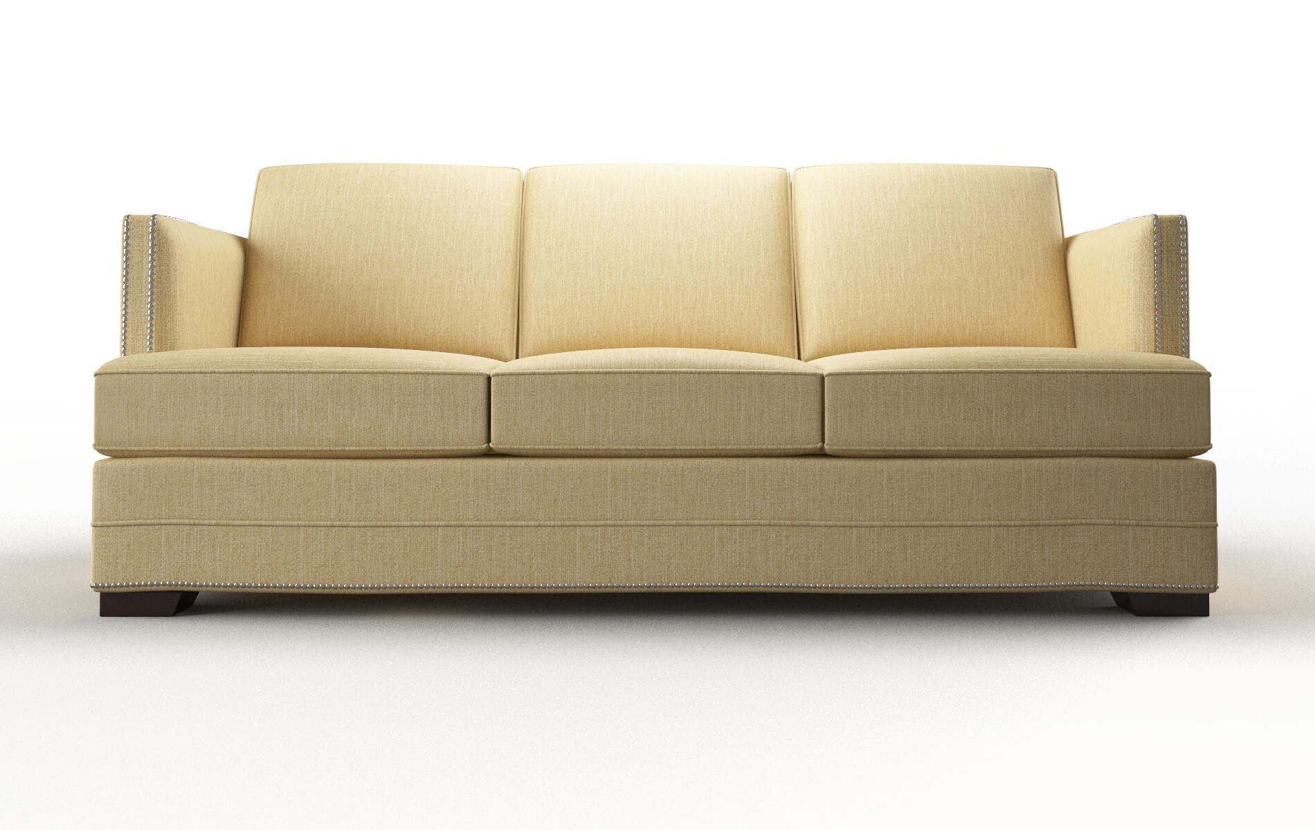 Riga Malibu maize Sofa Espresso Legs  1