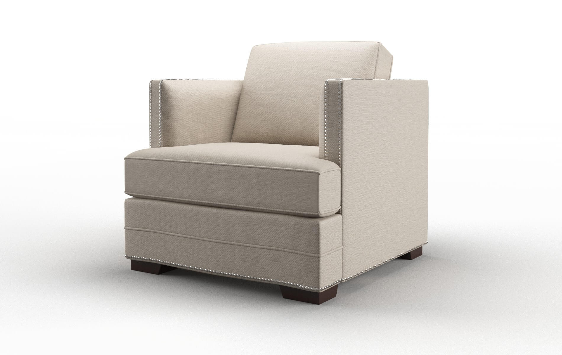 Riga Naples Almond Chair espresso legs 4