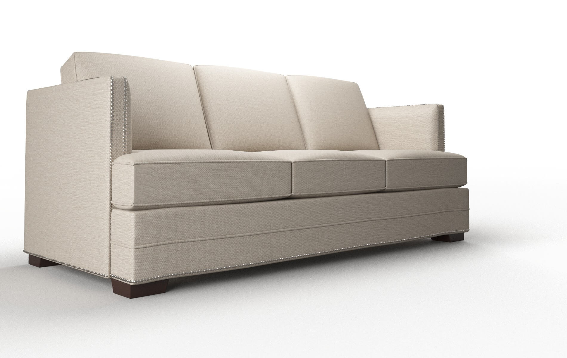 Riga Naples Almond Sofa espresso legs 2