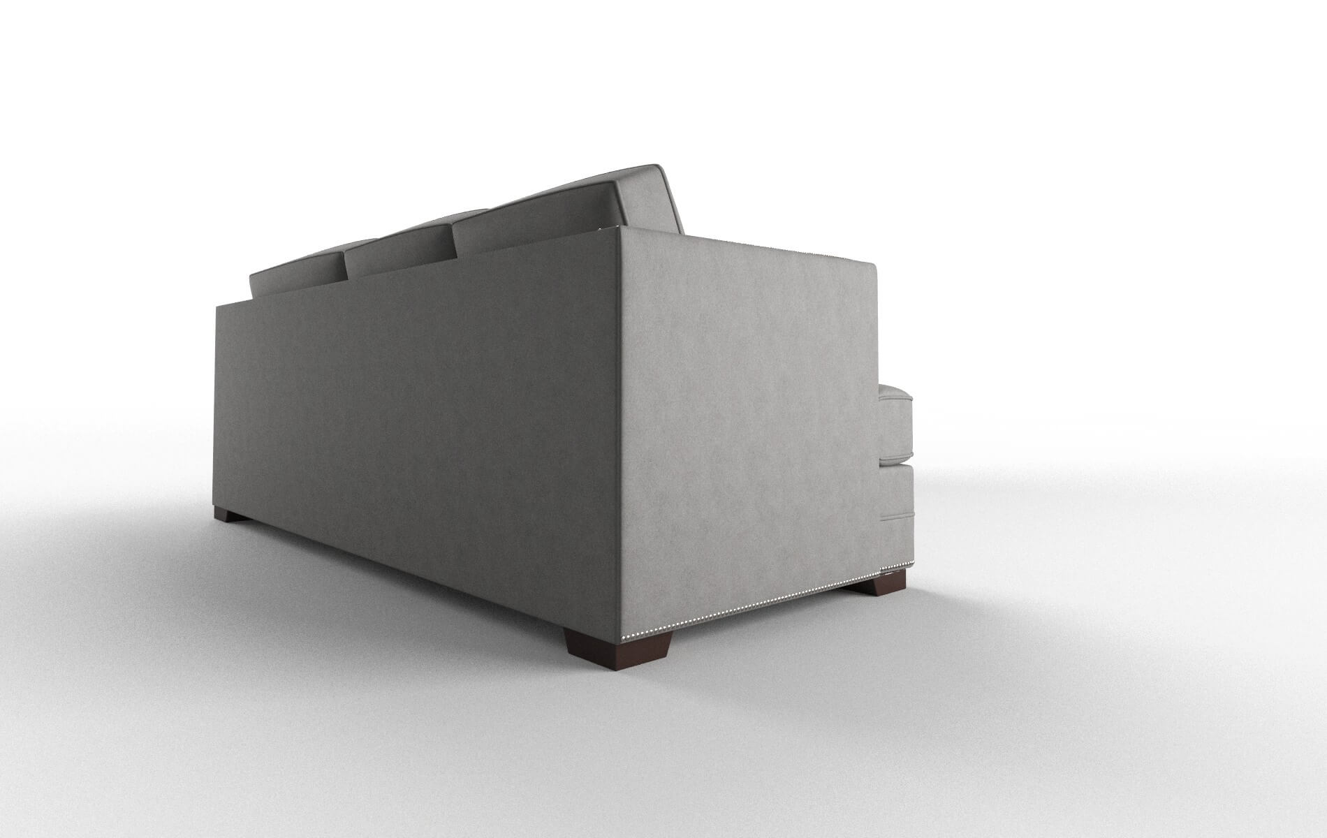 Riga Noble Smoke Sectional espresso legs 3