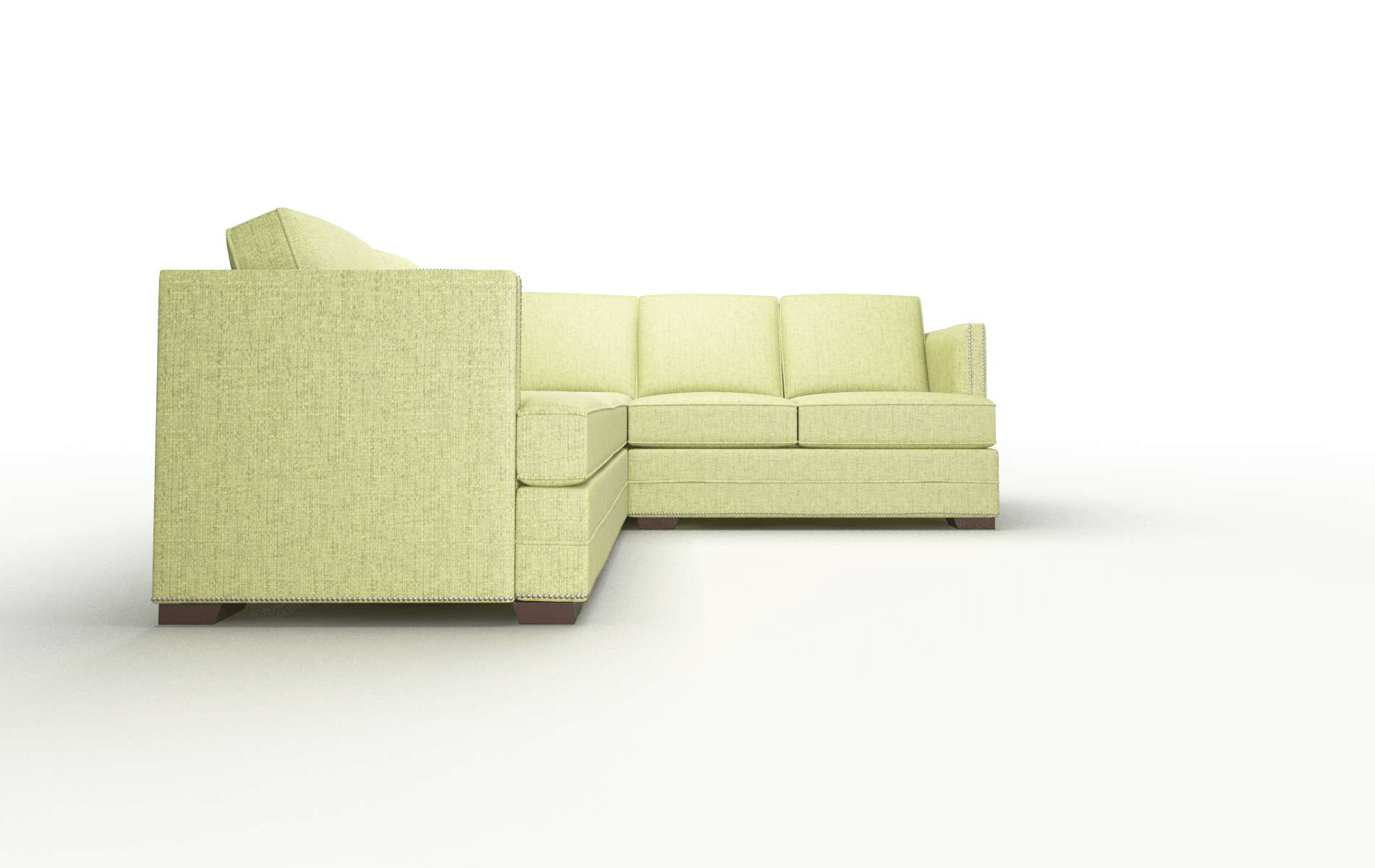 Riga Notion Appletini Sectional espresso legs 2