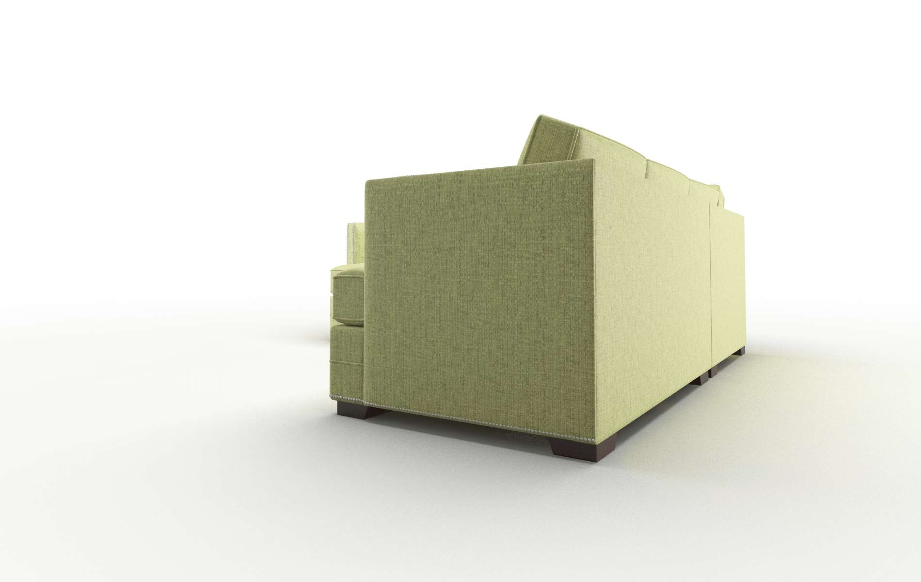 Riga Notion Appletini Sectional espresso legs 4