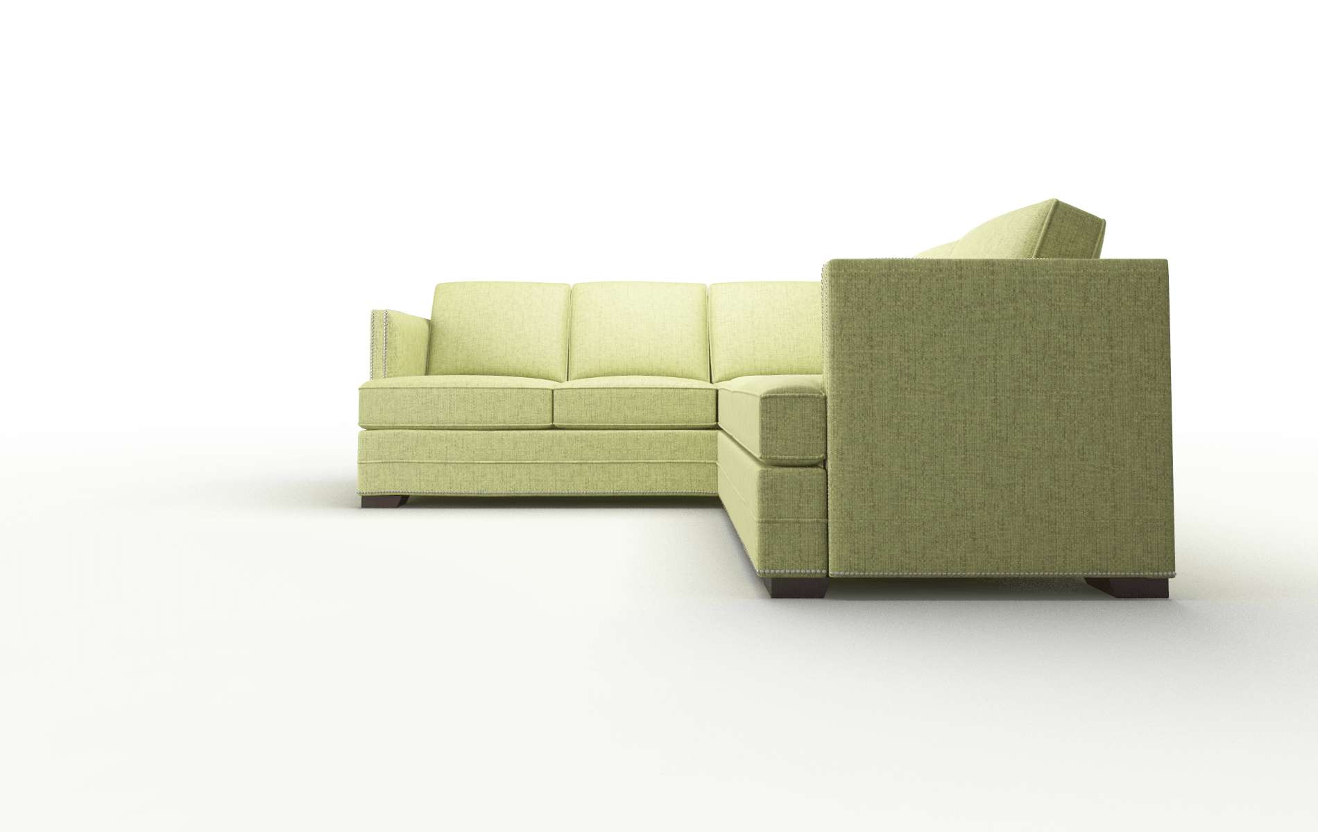 Riga Notion Appletini Sectional espresso legs 5