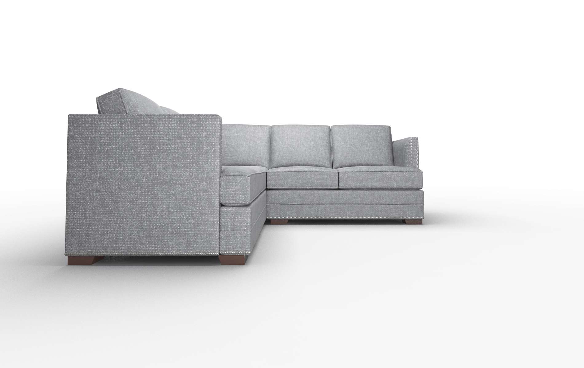 Riga Notion Graphite Sectional espresso legs 2