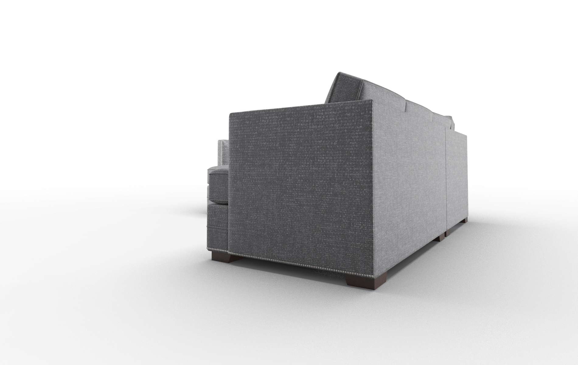 Riga Notion Graphite Sectional espresso legs 4