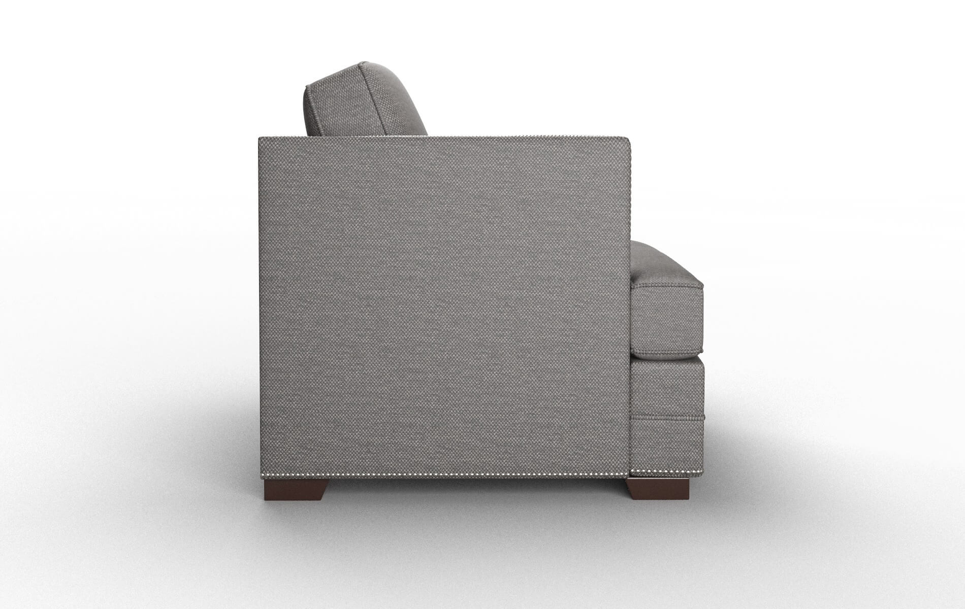 Riga Oscar Charcoal Chair espresso legs 3