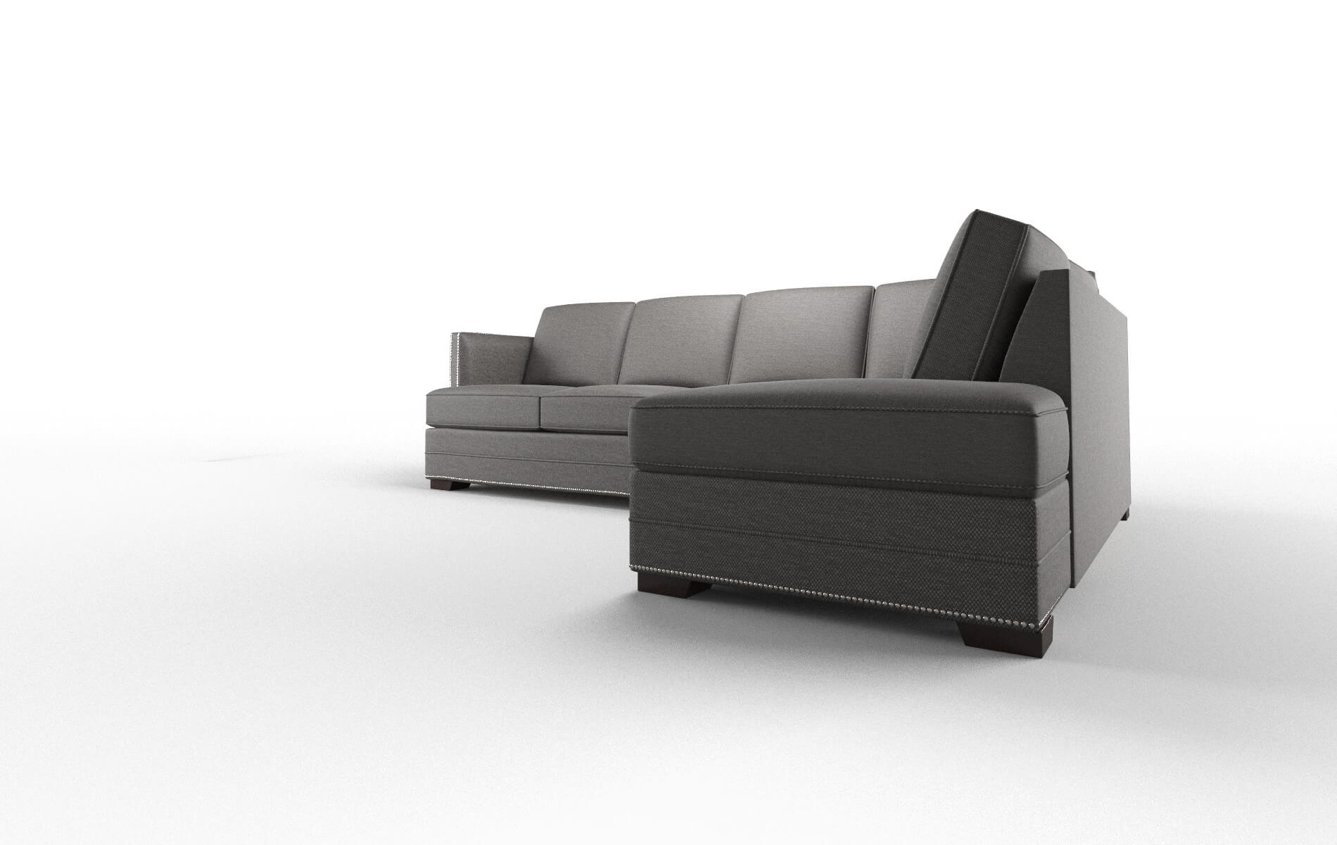 Riga Oscar Charcoal Panel espresso legs 4