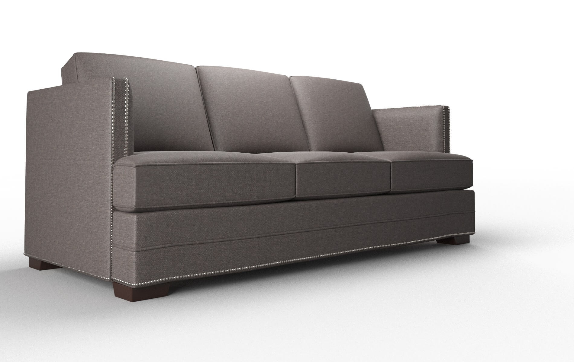 Riga Oscar Chocolate Sofa espresso legs 2