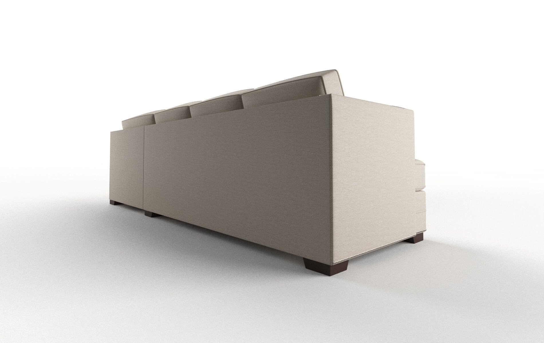 Riga Oscar Linen Panel espresso legs 5