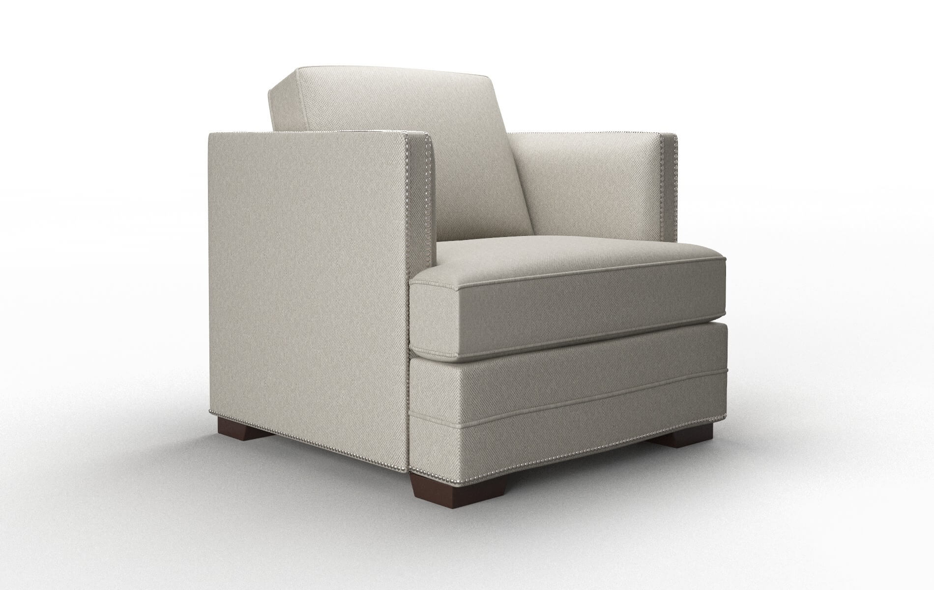 Riga Oscar Silver Chair espresso legs 2