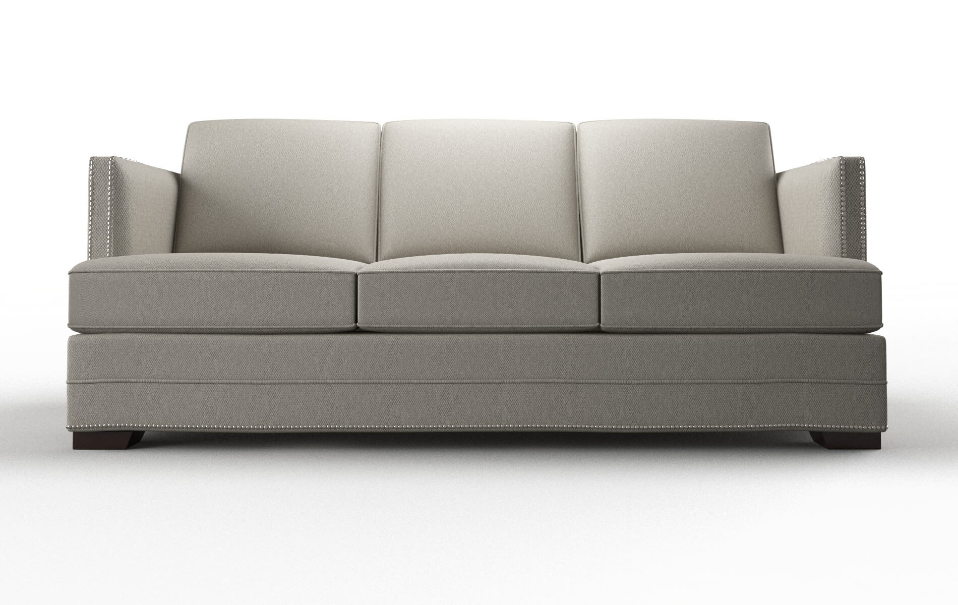 Riga Oscar Silver Sofa espresso legs 1