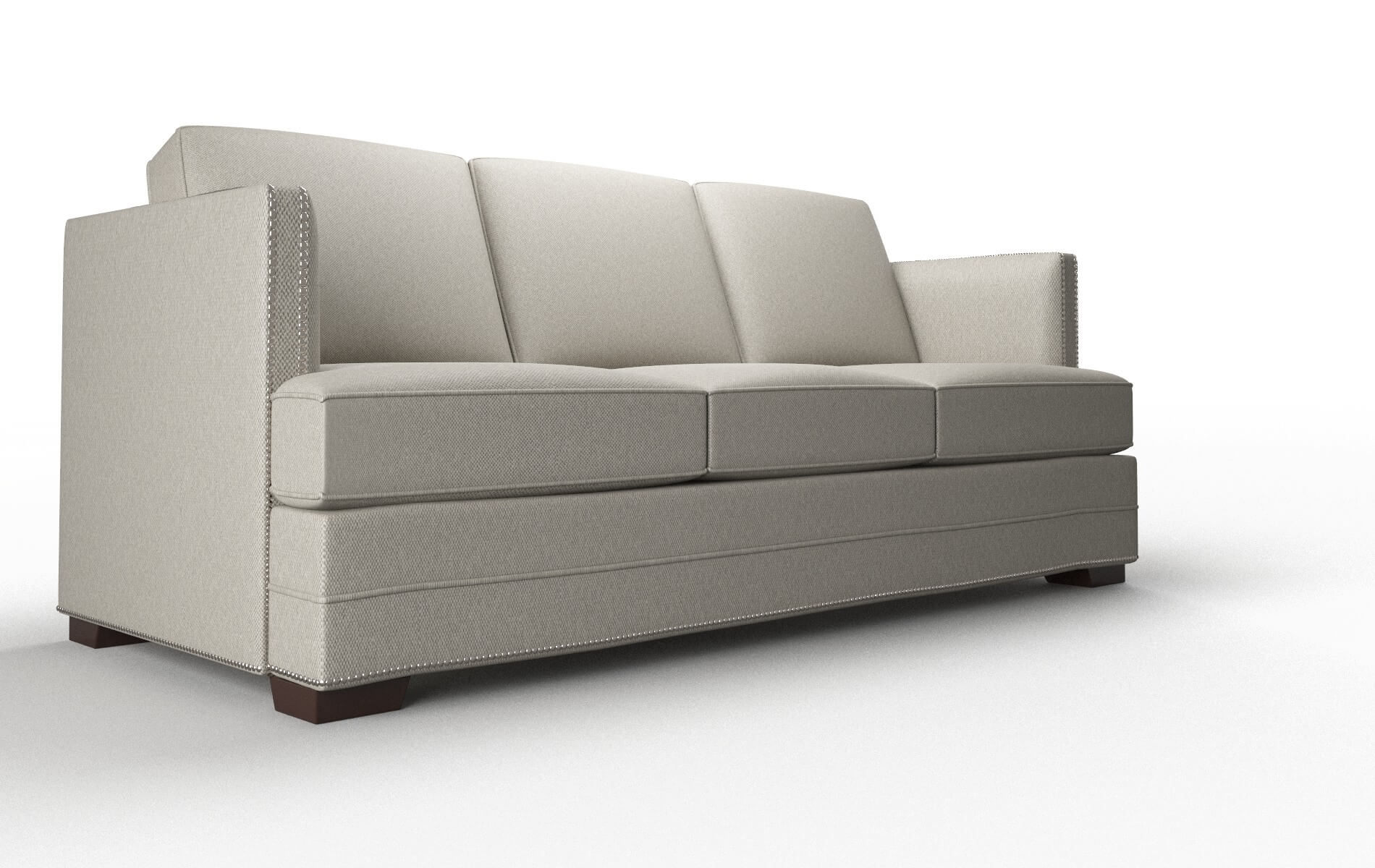 Riga Oscar Silver Sofa espresso legs 2