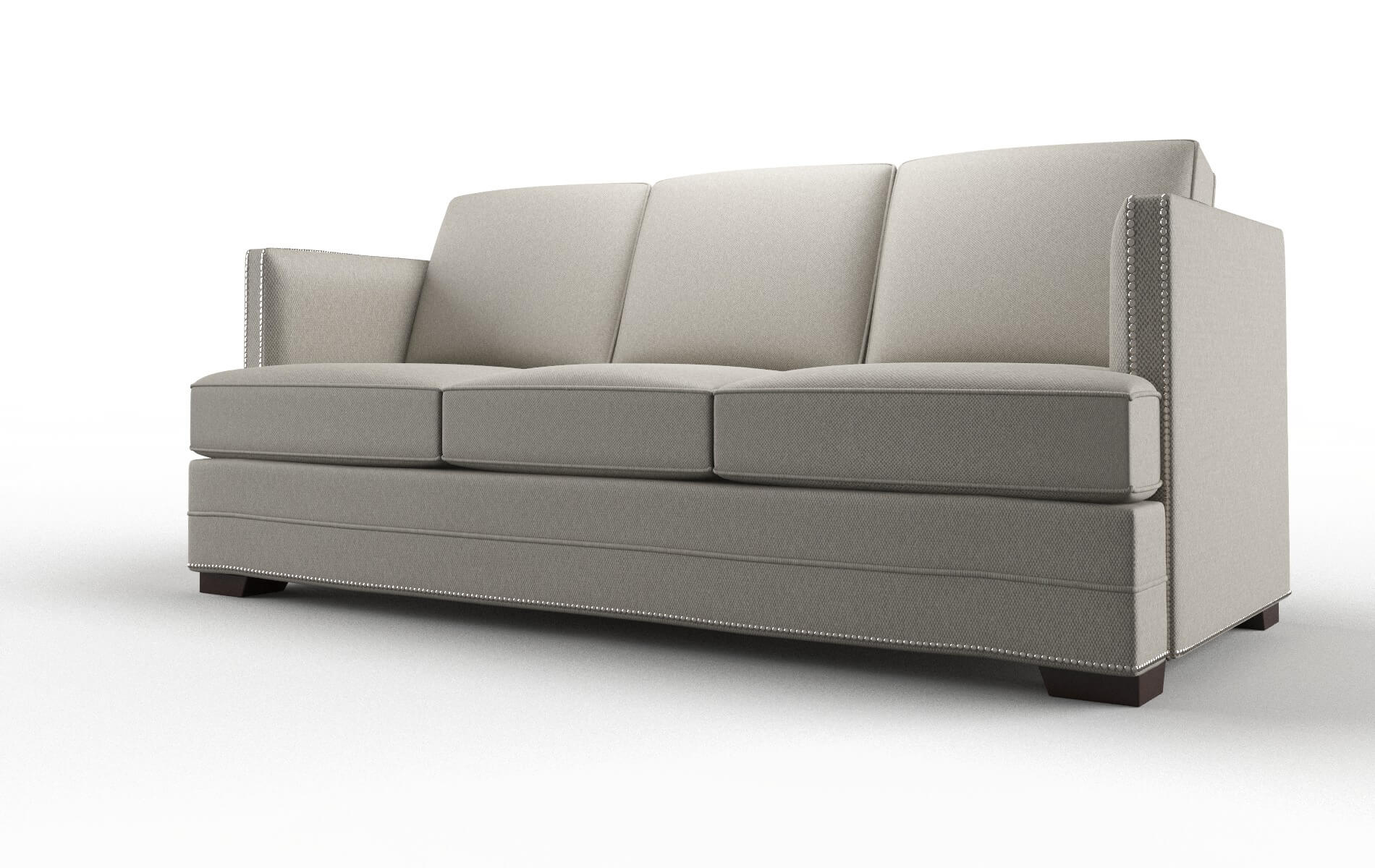 Riga Oscar Silver Sofa espresso legs 4
