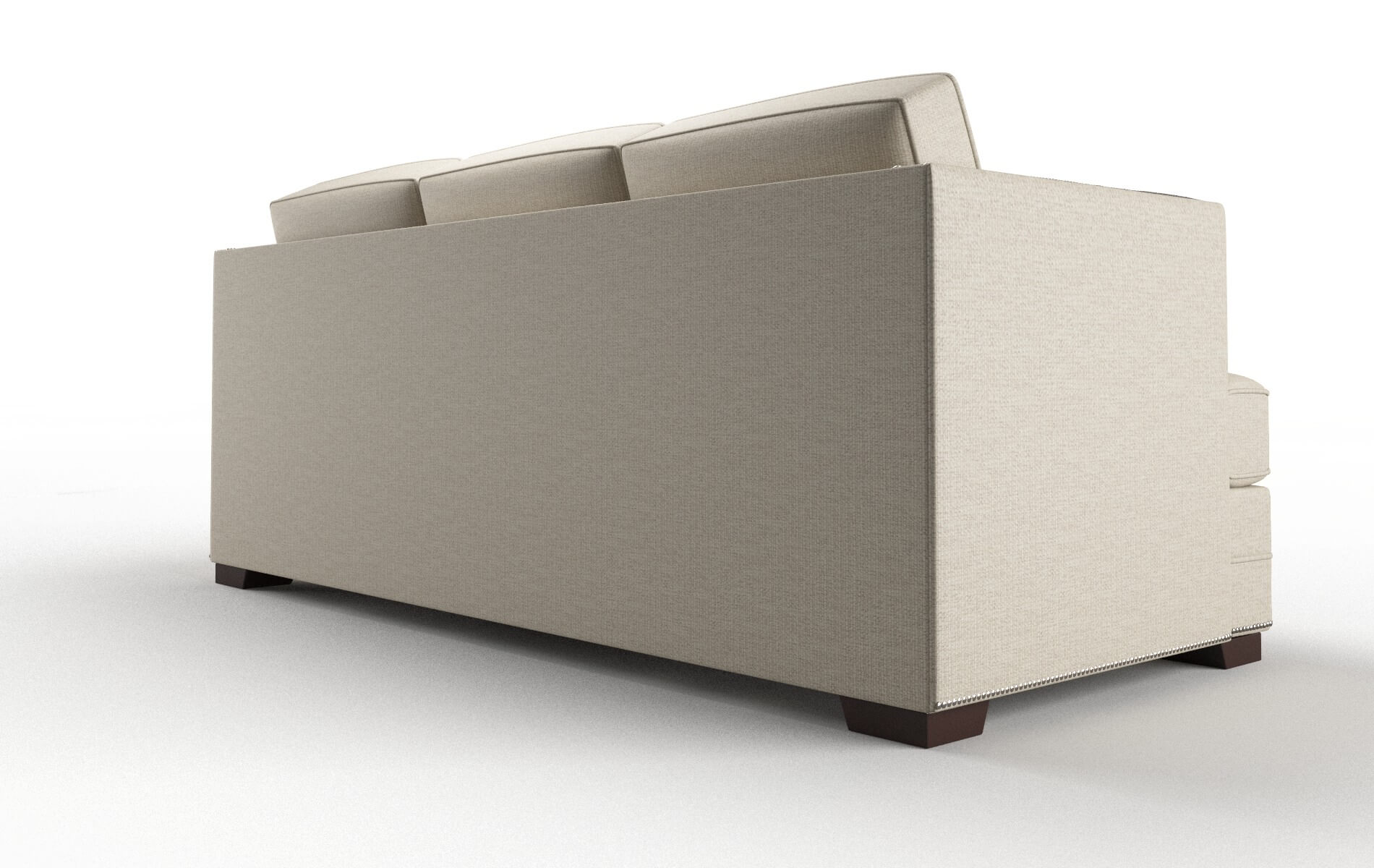 Riga Parker Linen Sofa espresso legs 5