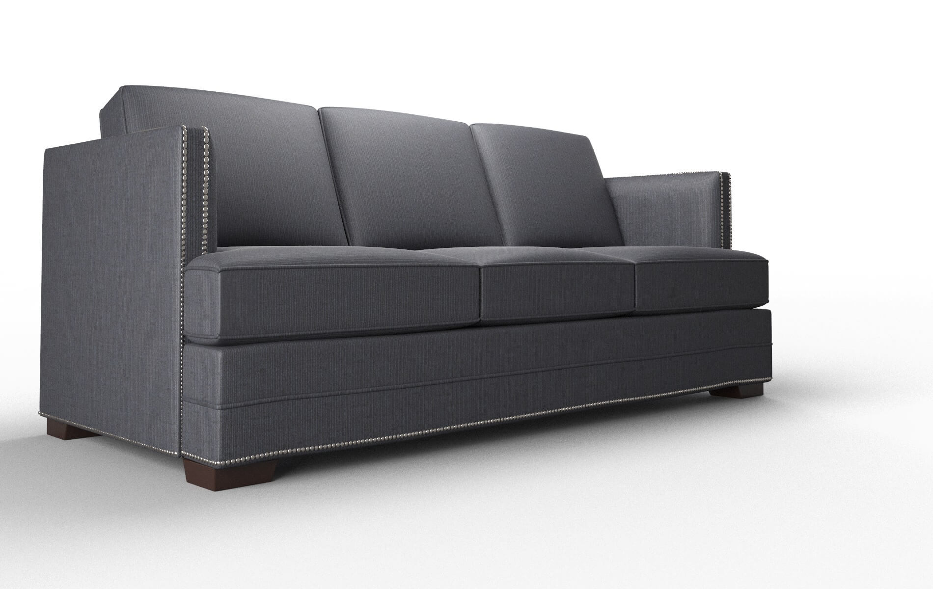Riga Parker Midnight Sofa espresso legs 2