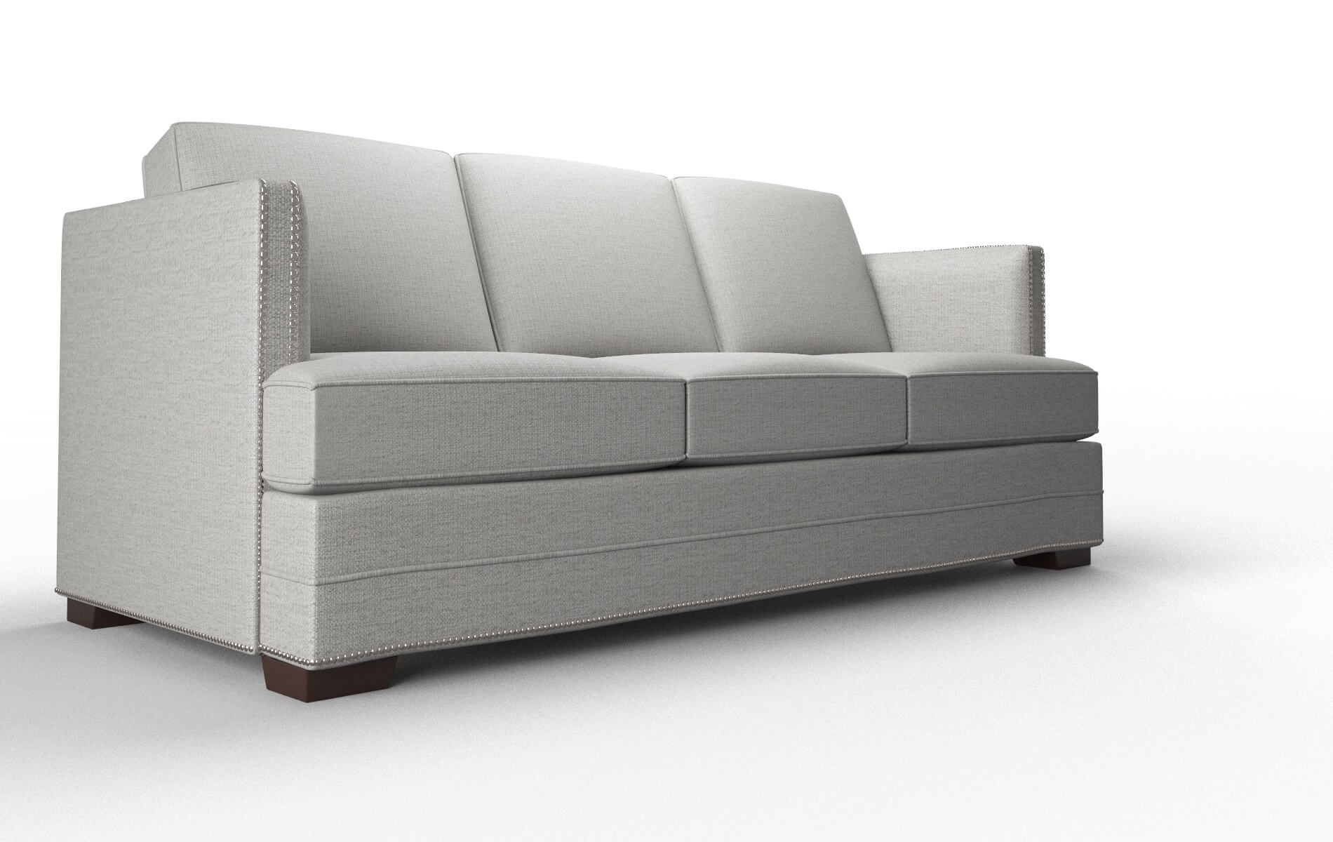 Riga Parker Silver Sofa espresso legs 2