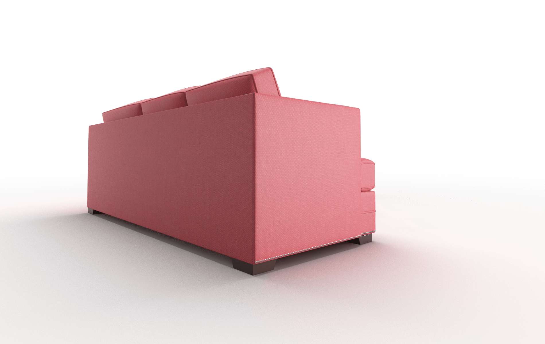 Riga Pauline Ruby Sectional espresso legs 3