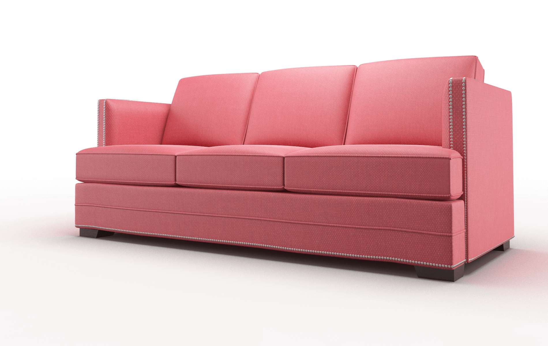 Riga Pauline Ruby Sofa espresso legs 4