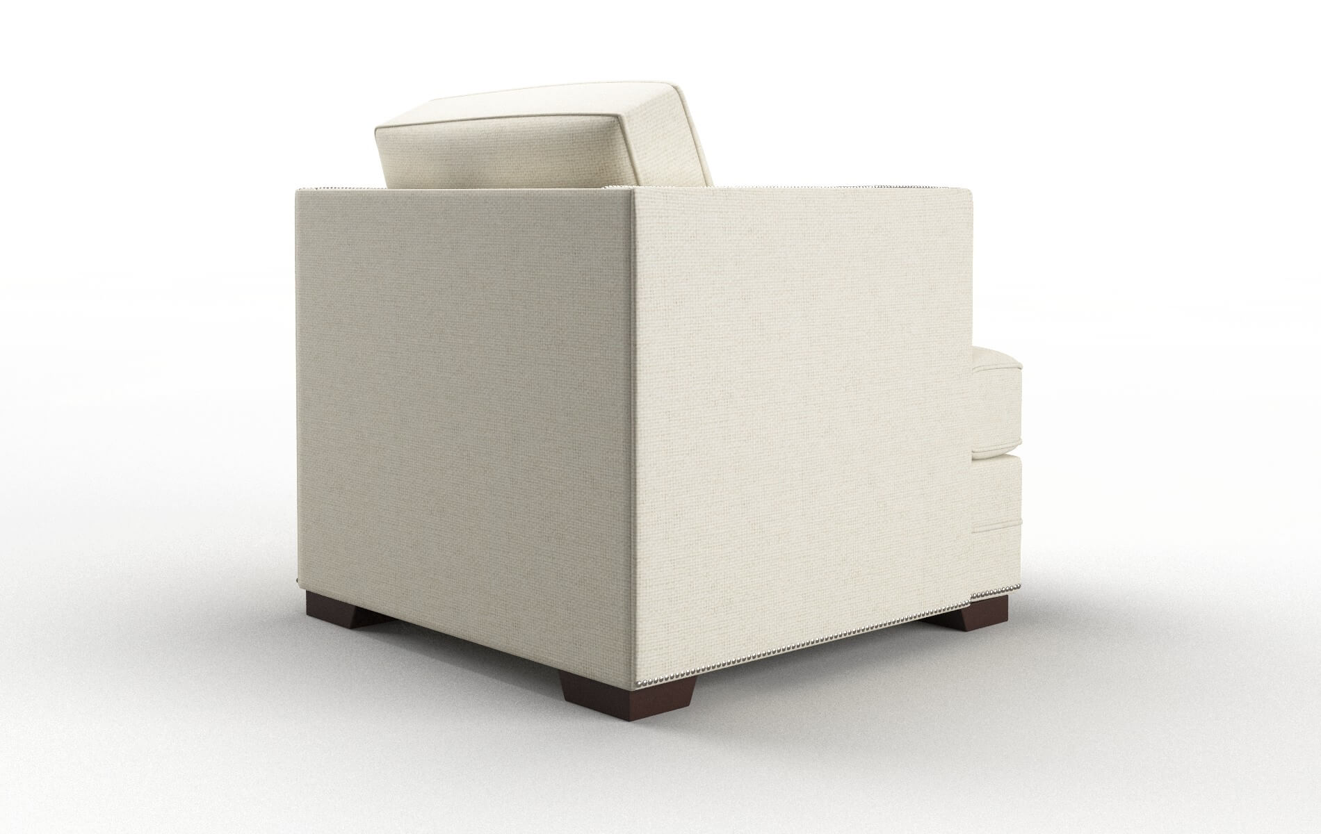 Riga Phoenix Ivory Chair espresso legs 5