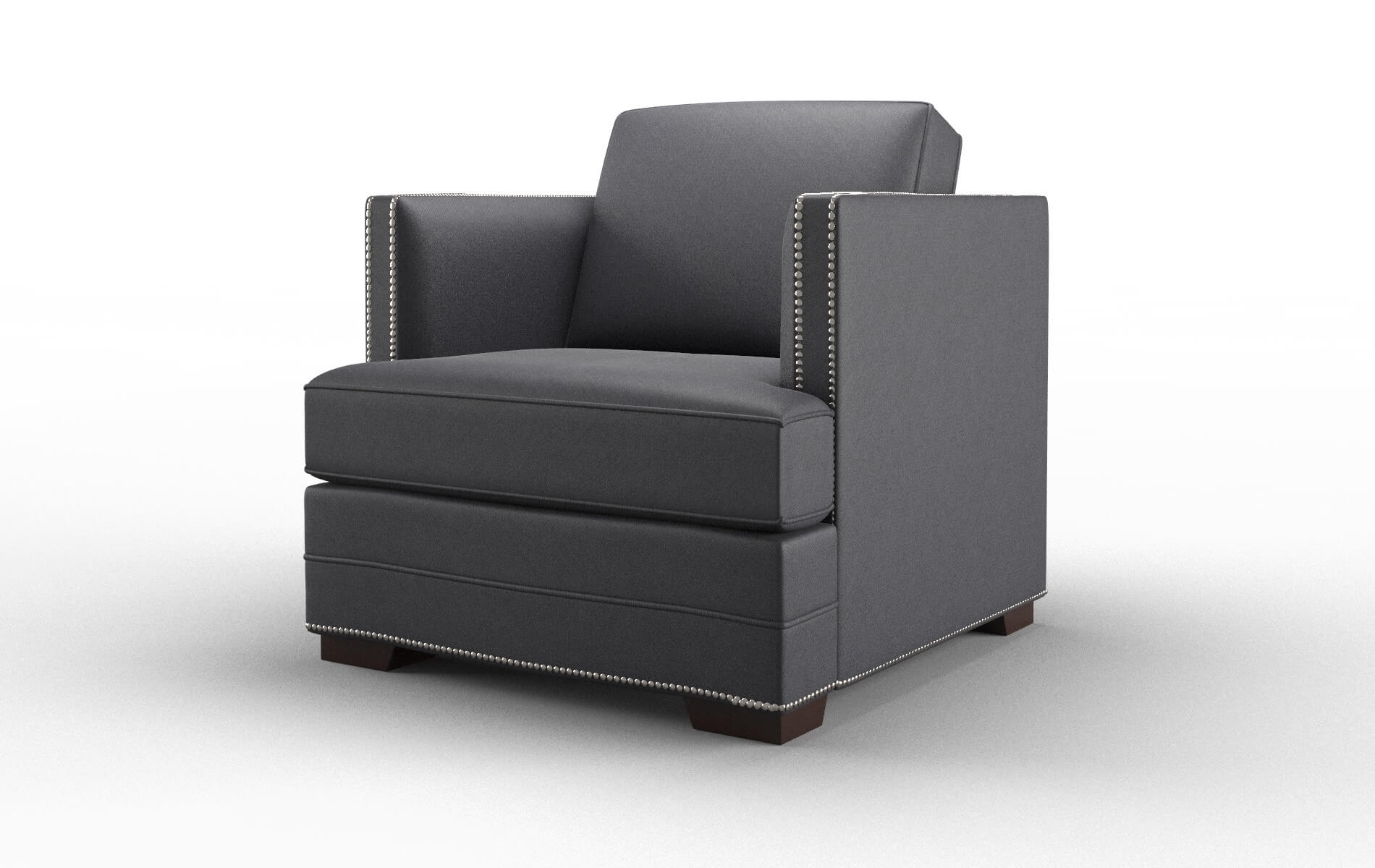 Riga Redondo Navy Chair espresso legs 4