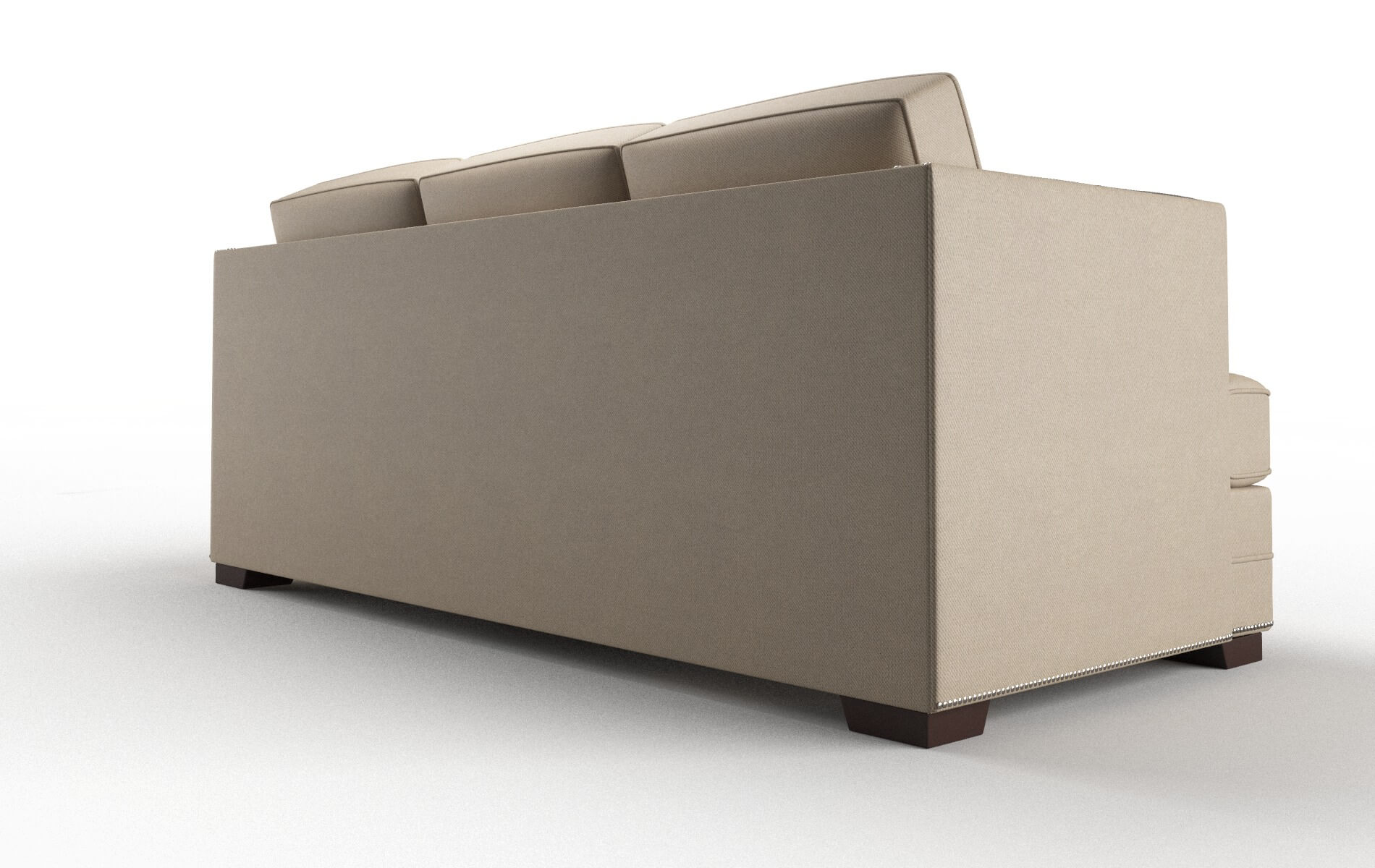 Riga Rocket Cappuccino Sofa espresso legs 5