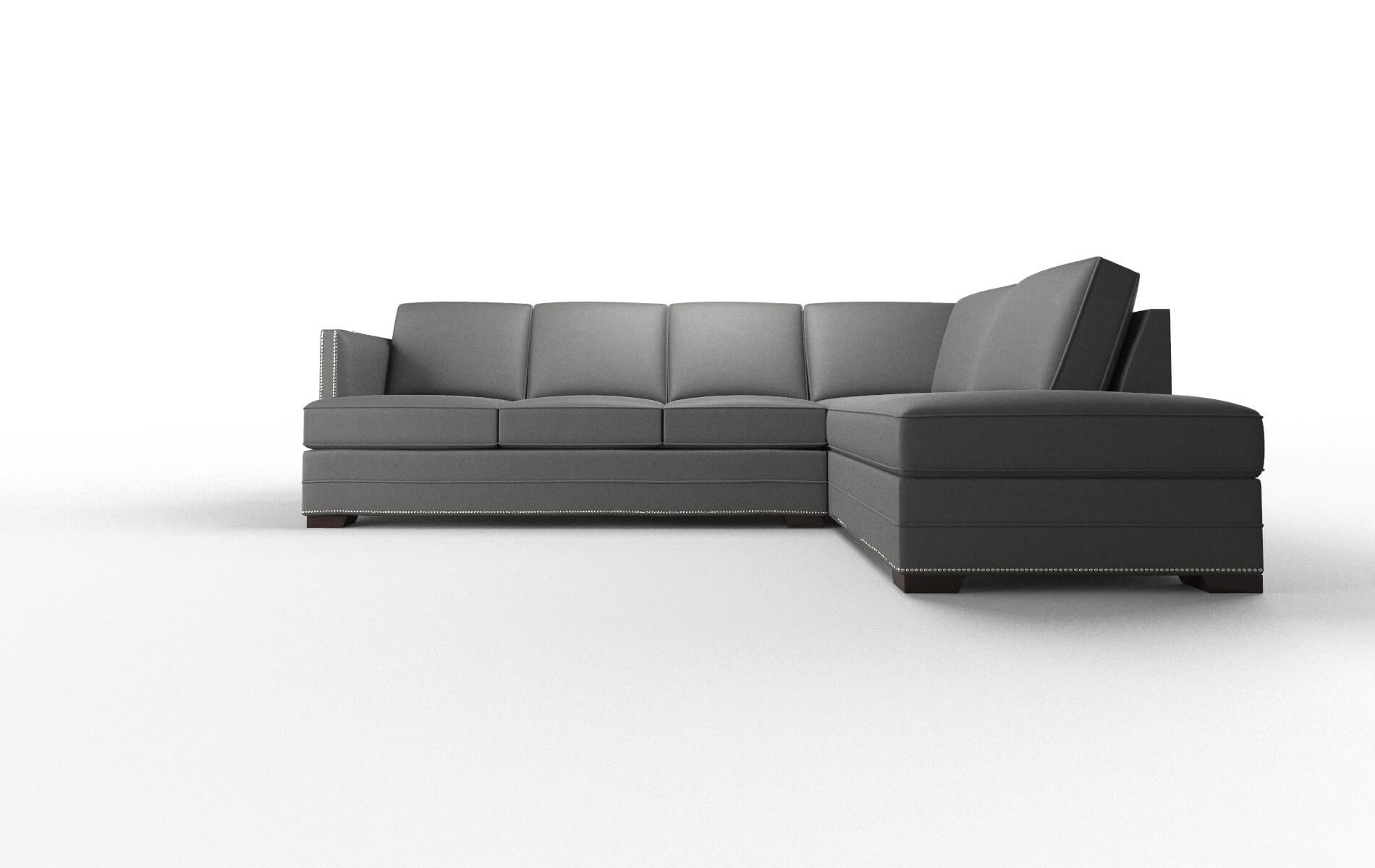 Riga Rocket charcoal Panel Espresso Legs  1