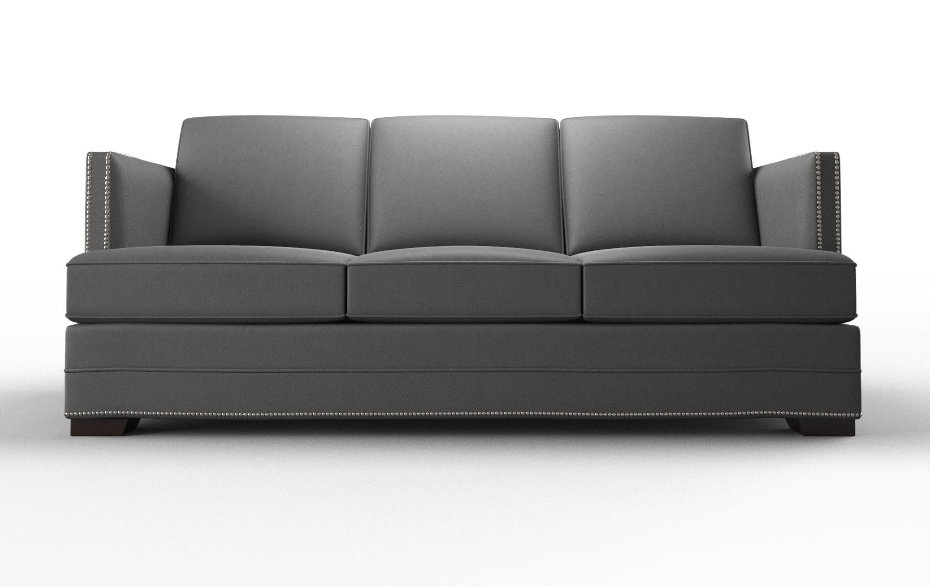 Riga Rocket charcoal Sofa Espresso Legs  1