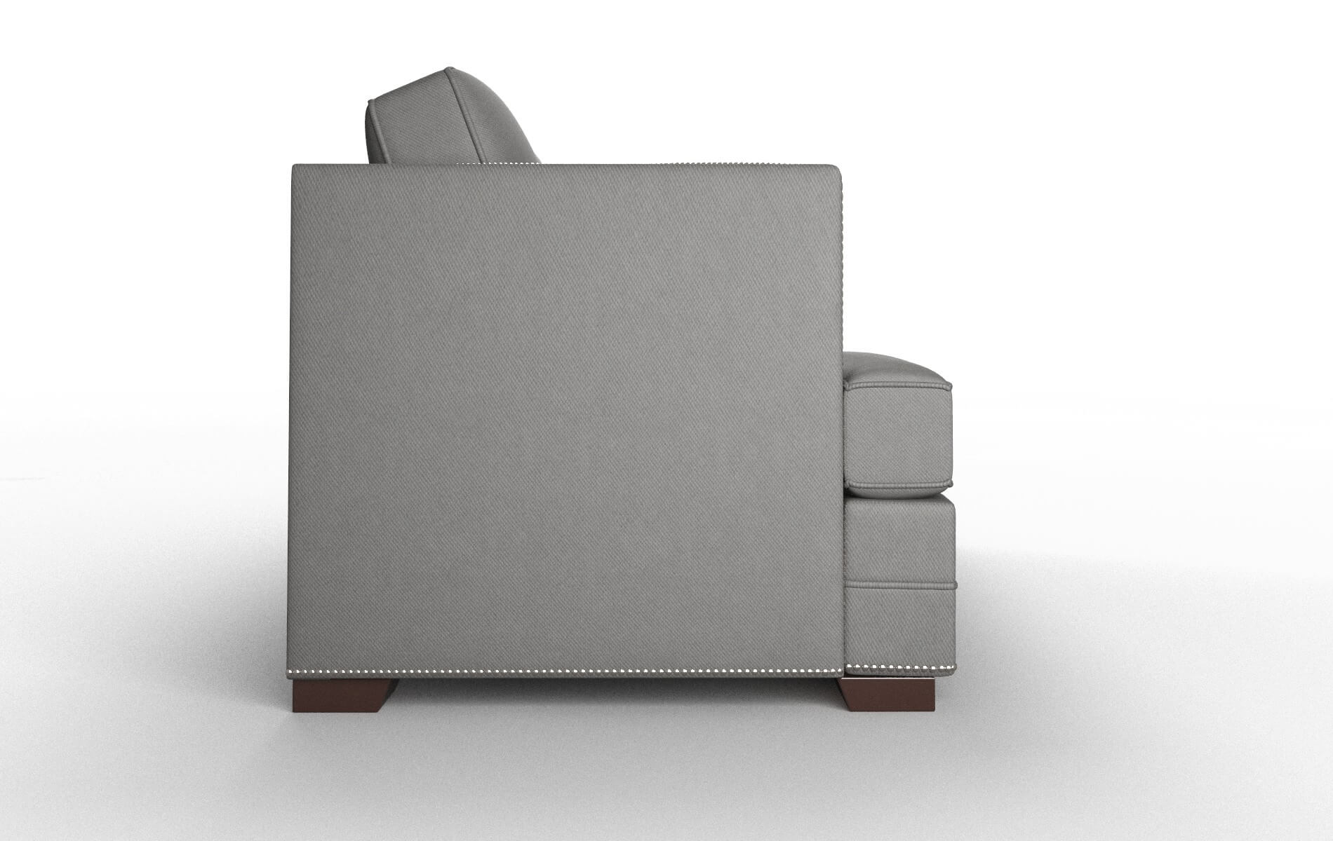 Riga Rocket Charcoal Sofa espresso legs 3