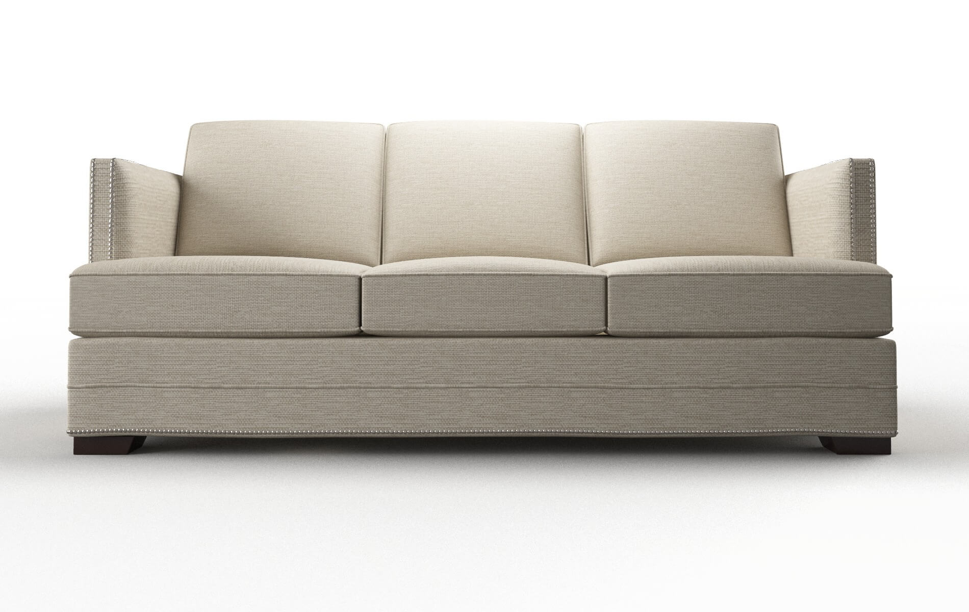 Riga Rocket Dove Sofa espresso legs 1
