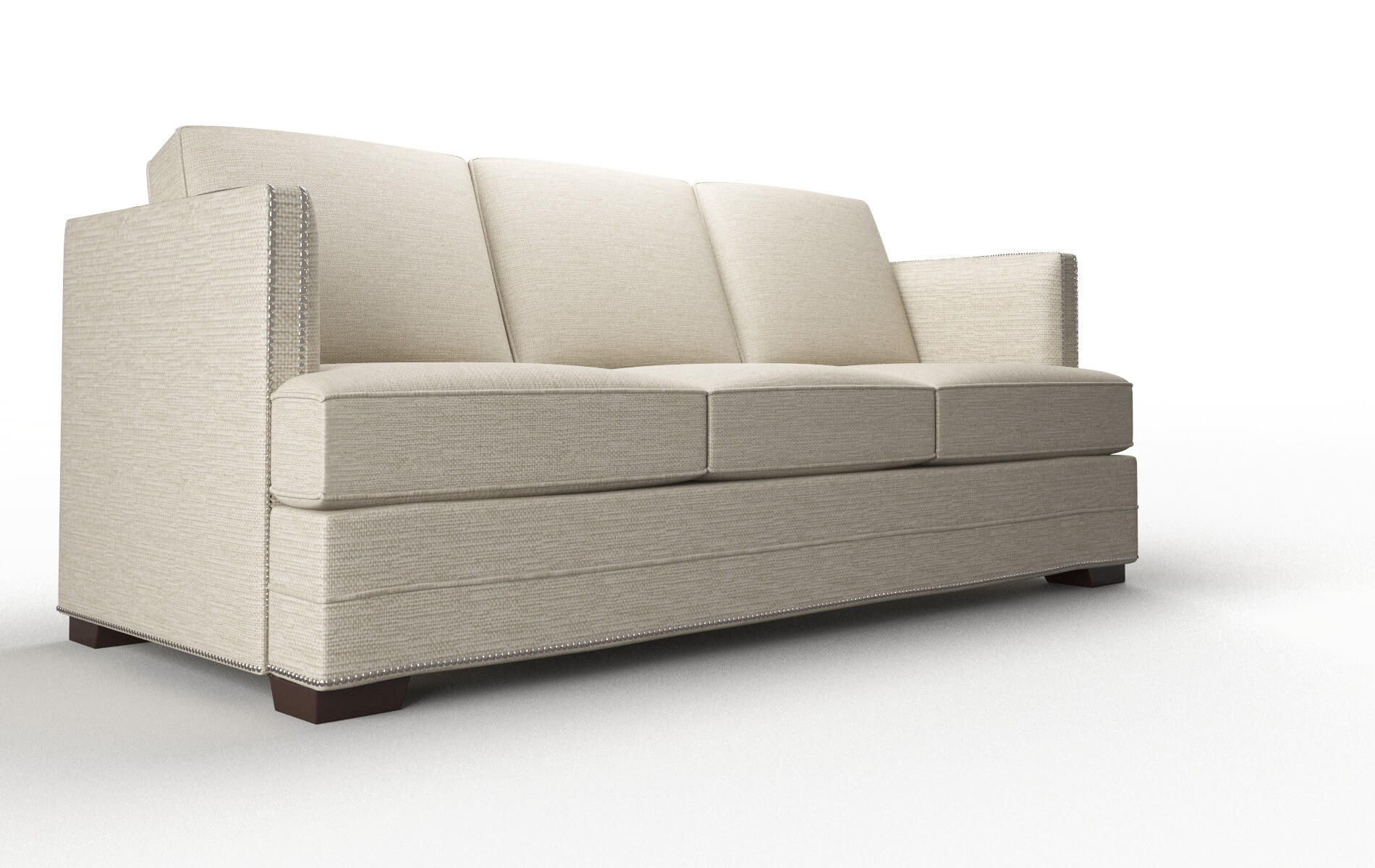 Riga Rocket Dove Sofa espresso legs 2