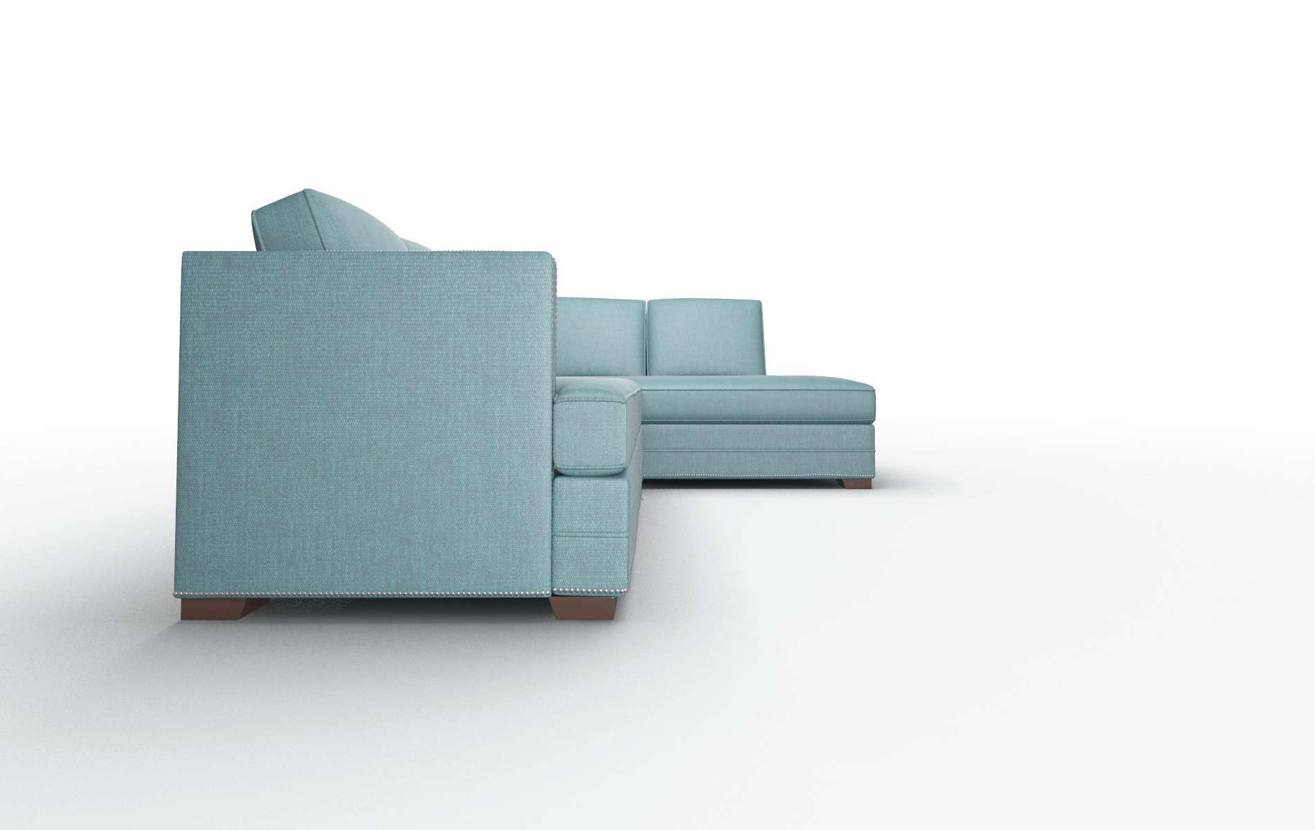 Riga Rocket Peacock Panel espresso legs 3